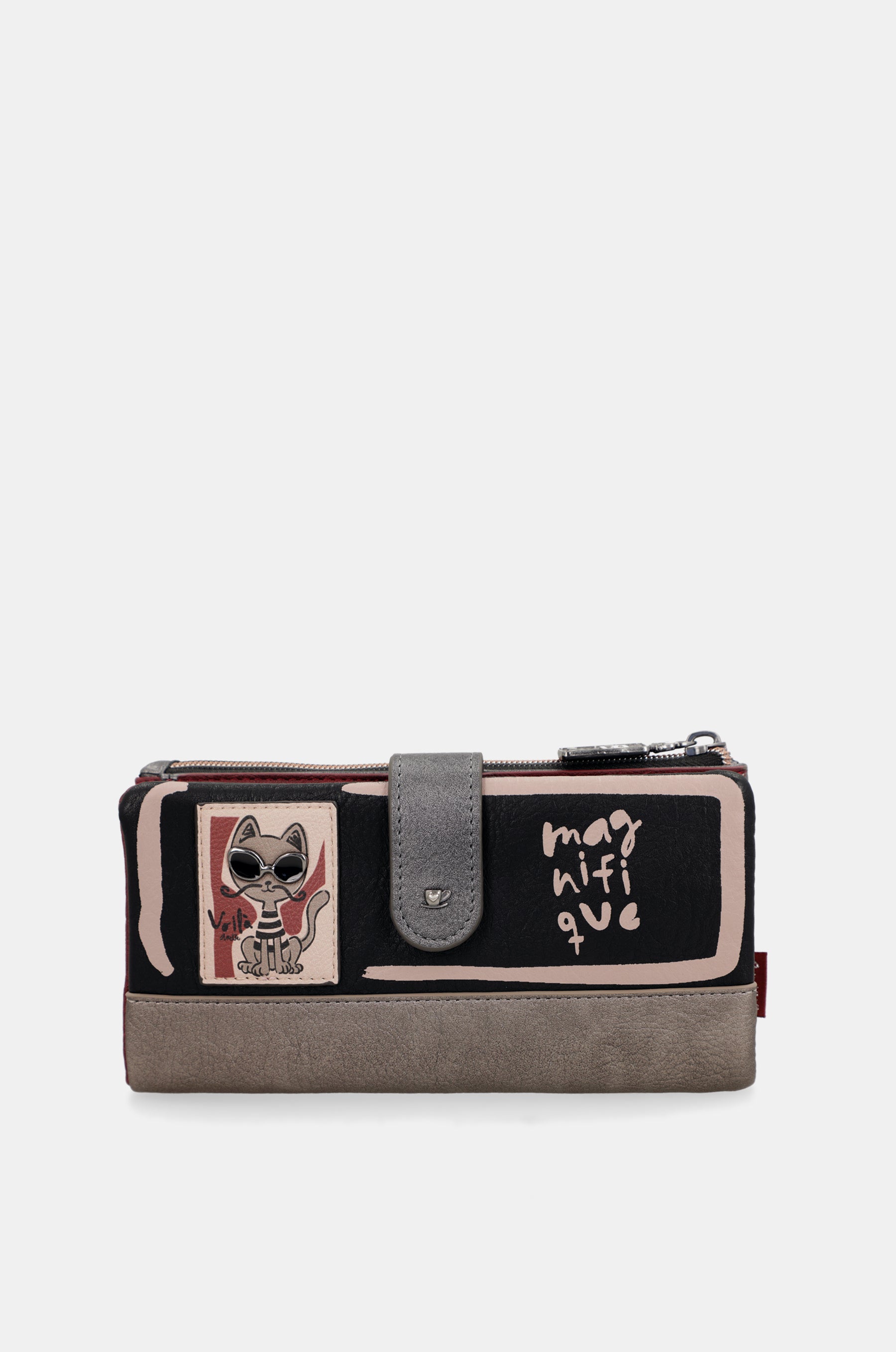 Brieftasche flexibel RFID Parisian groß