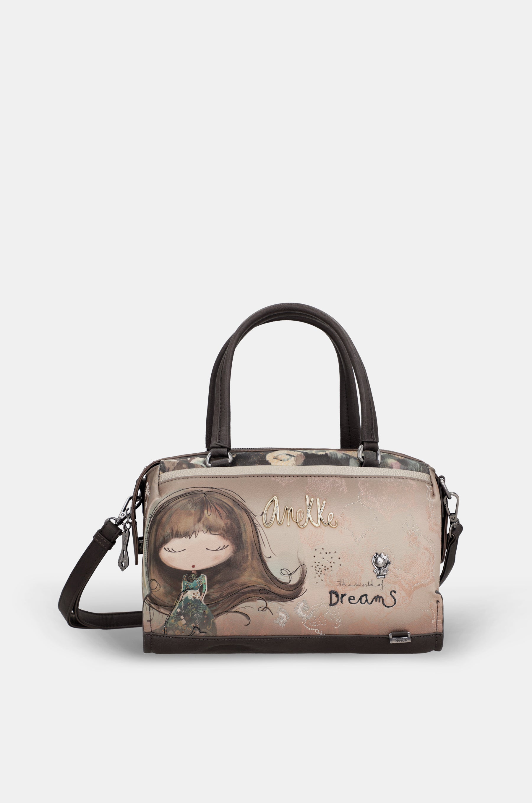 Handtasche Real mittelgroß