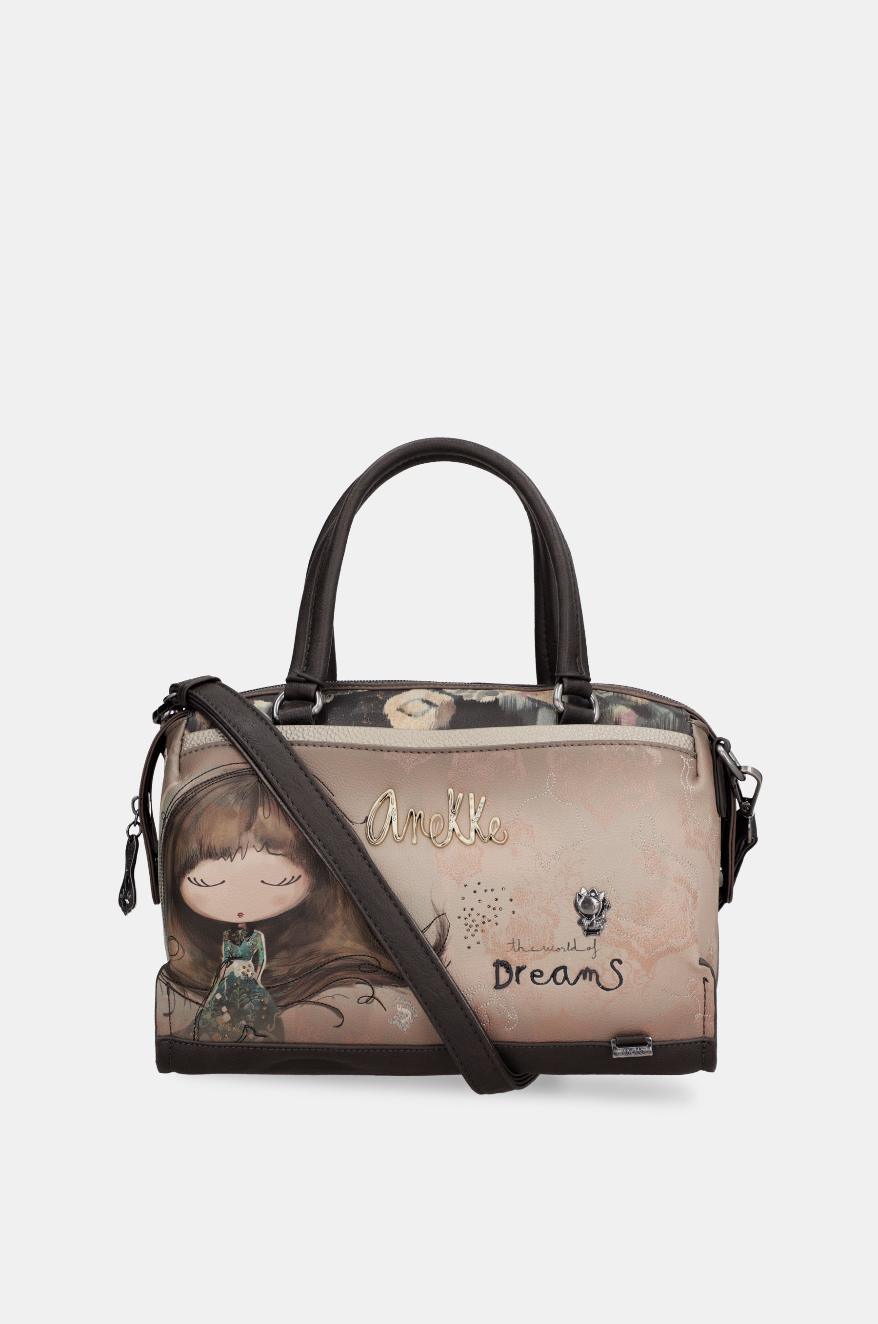 Handtasche Real mittelgroß