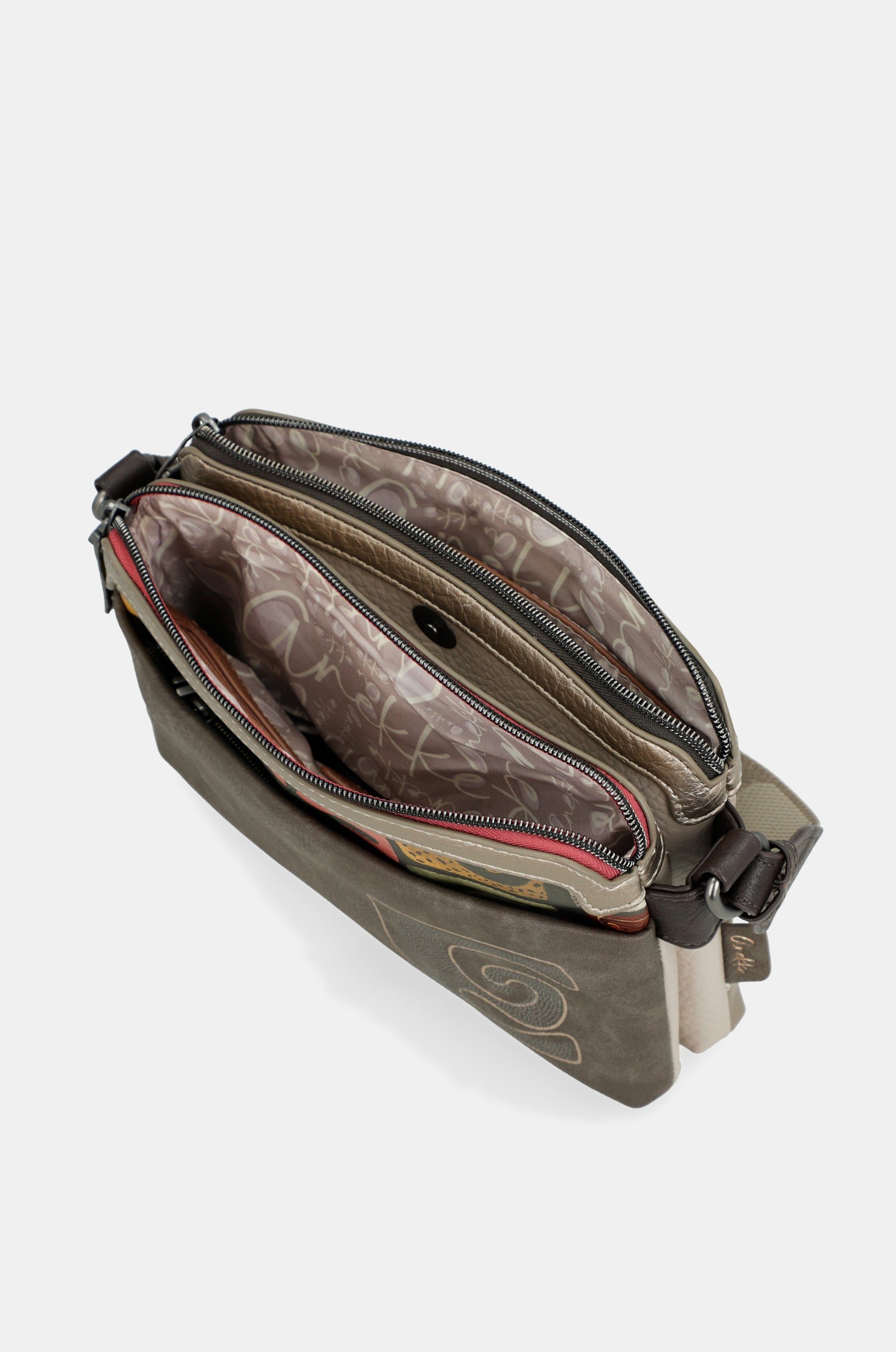 Umhängetasche Muse mit 3 Fächern