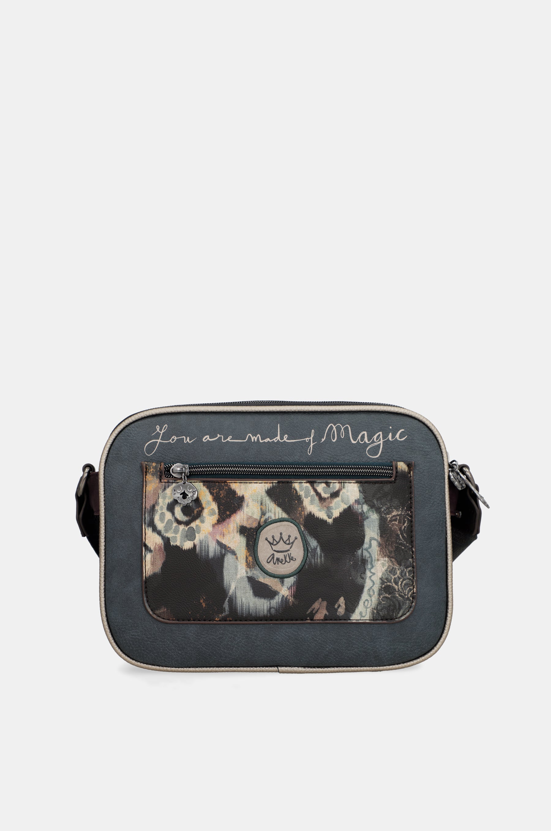 Umhängetasche mit 3 Fächern Real