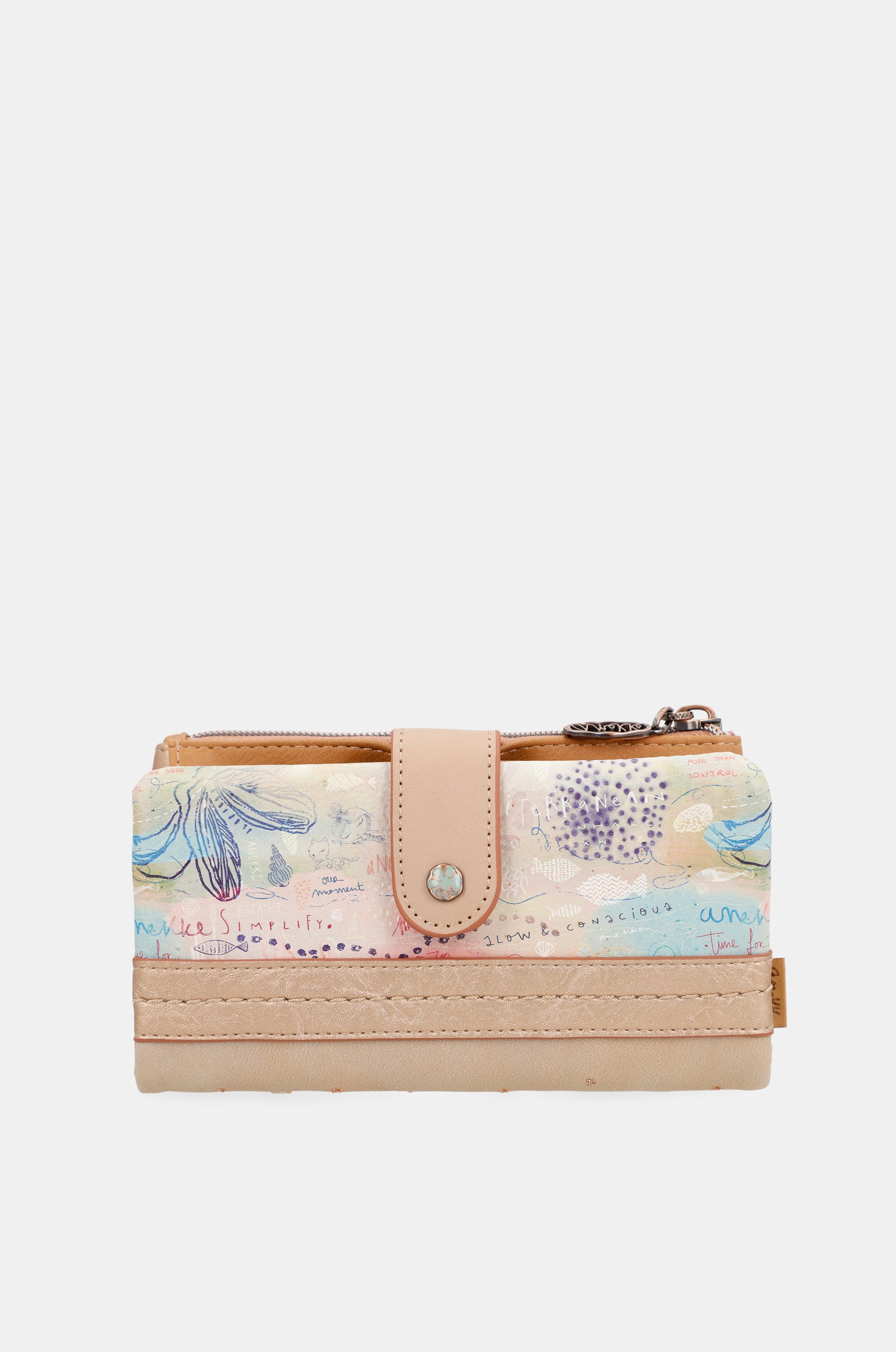 Slow Life Große flexible Brieftasche