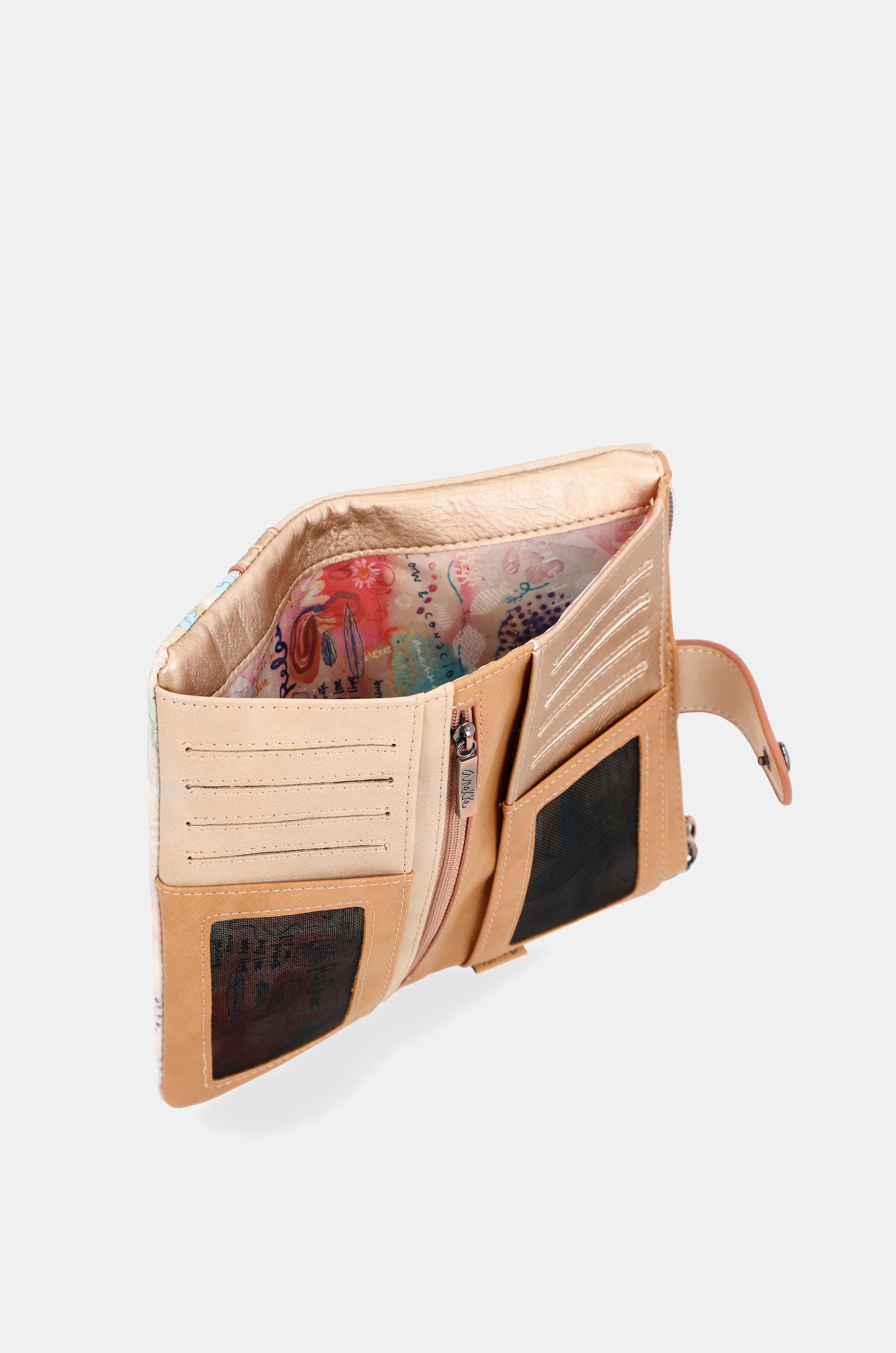 Slow Life Große flexible Brieftasche