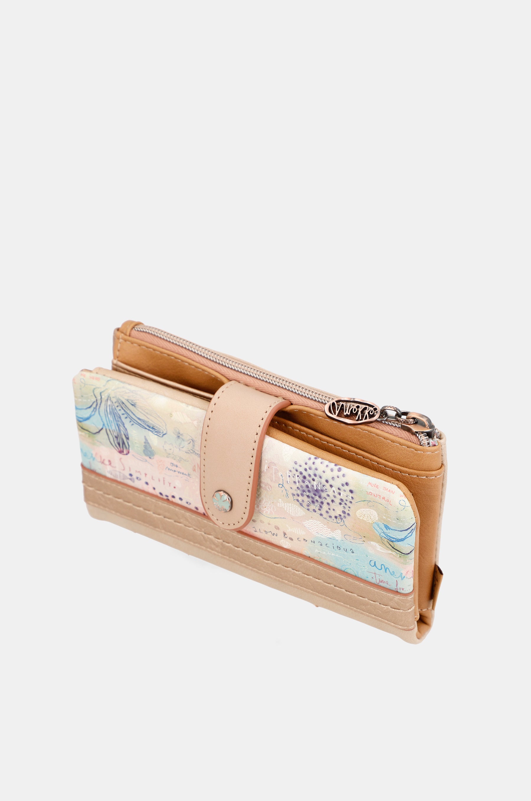 Slow Life Große flexible Brieftasche