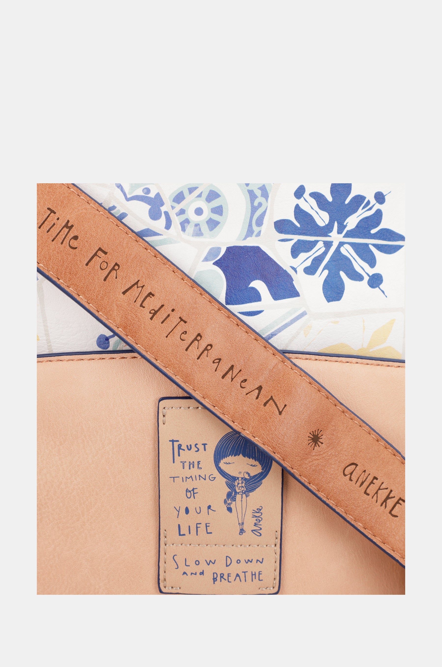 Ovale Schultertasche Sunrise