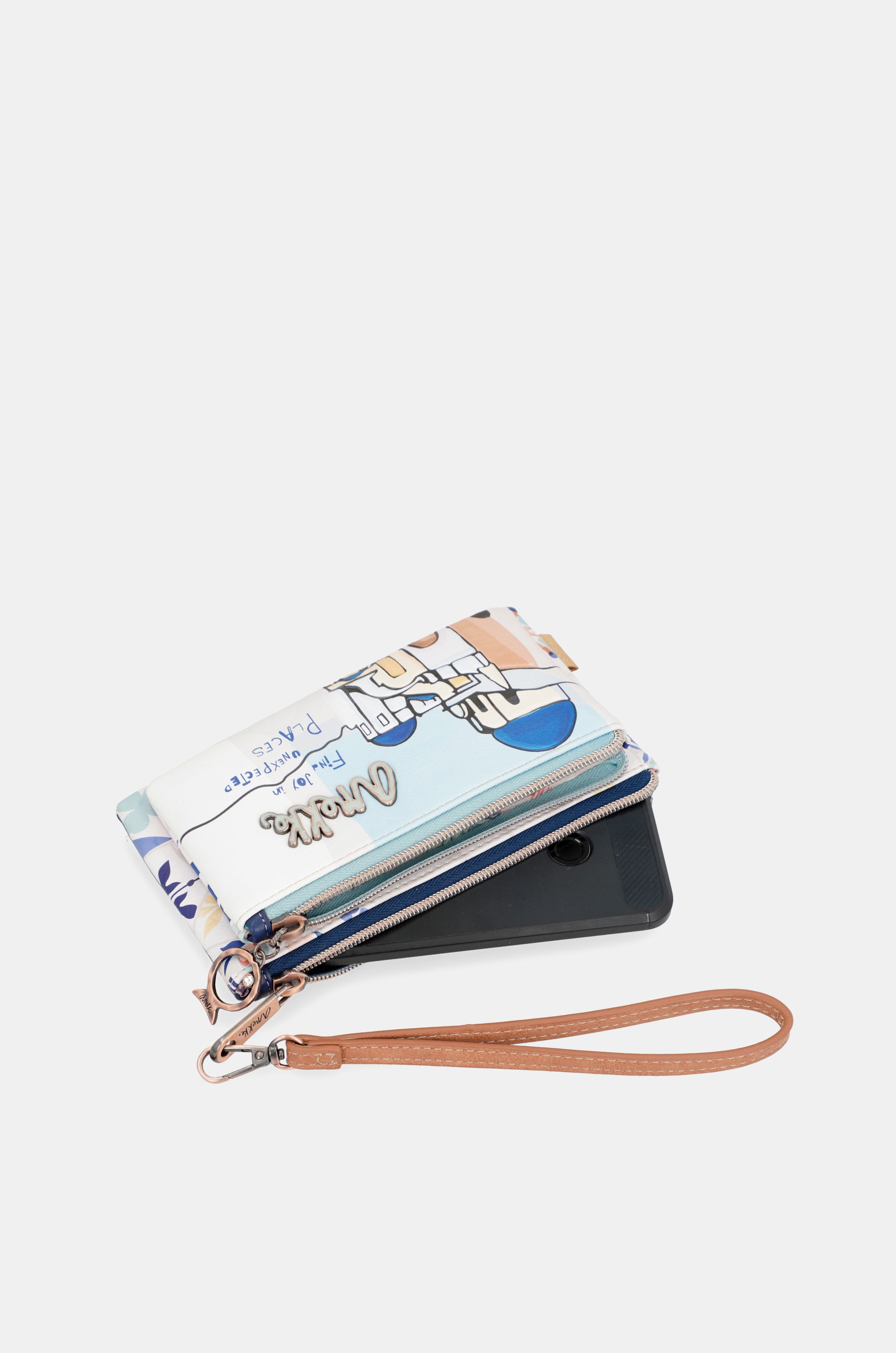 Sunrise Wallet Geldbörse mit Handschlaufe