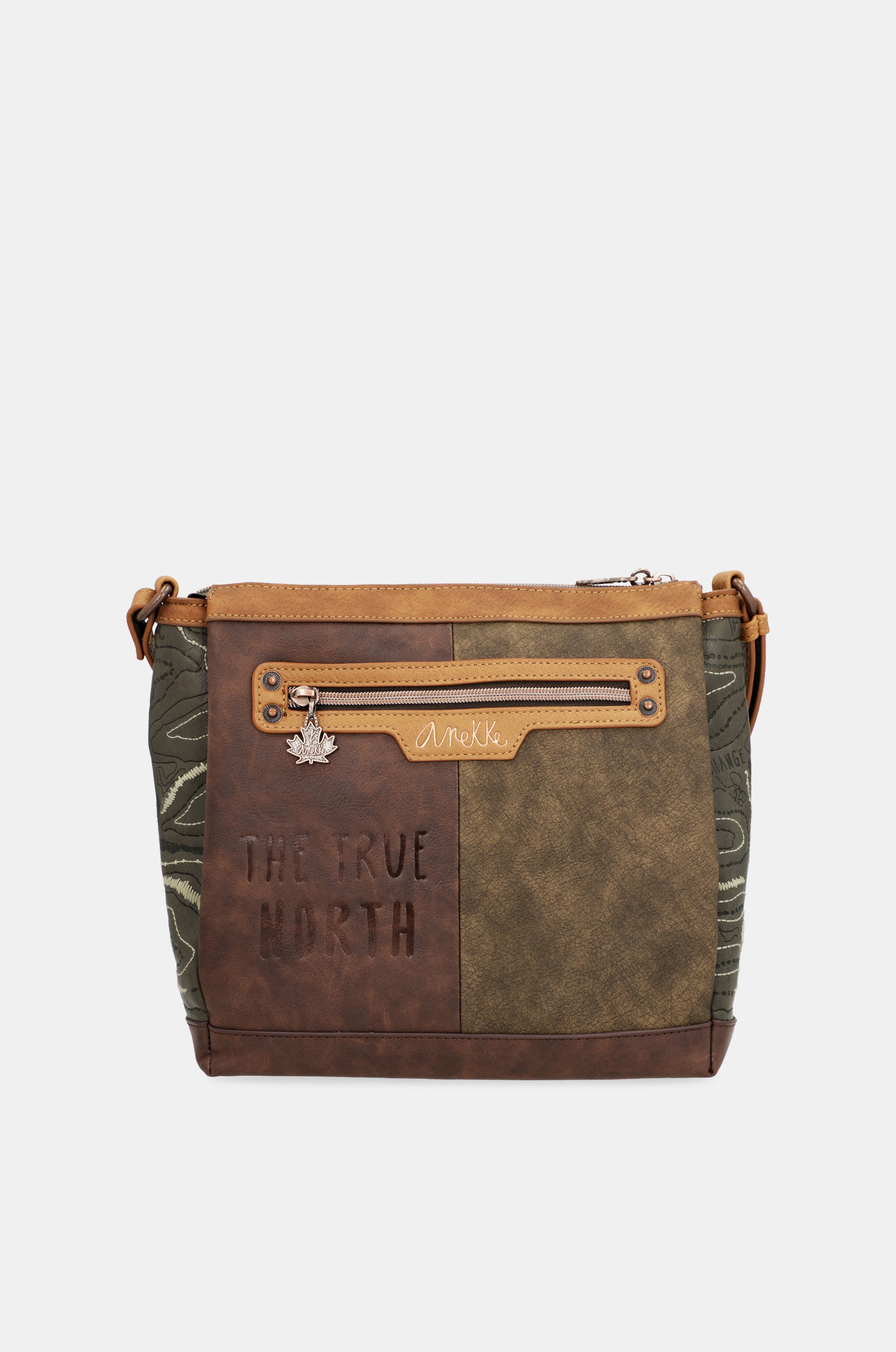 Schultertasche mit „The Forest“-Print