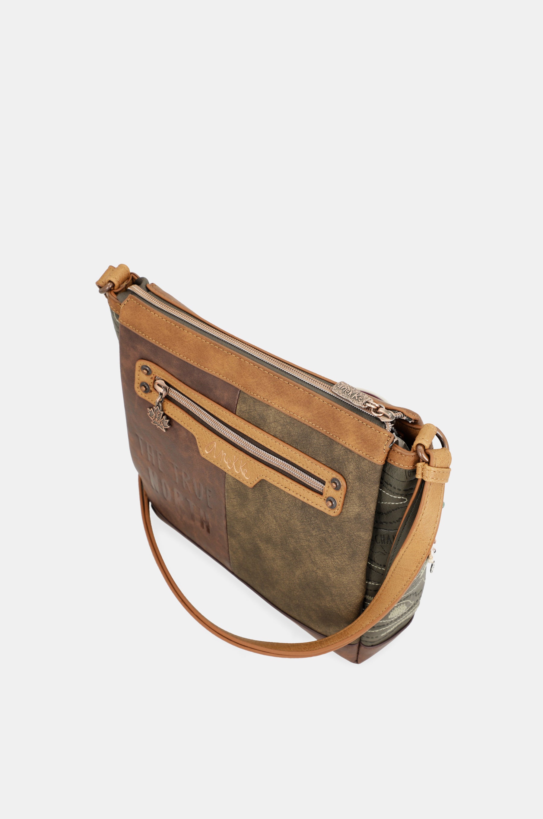 Schultertasche mit „The Forest“-Print