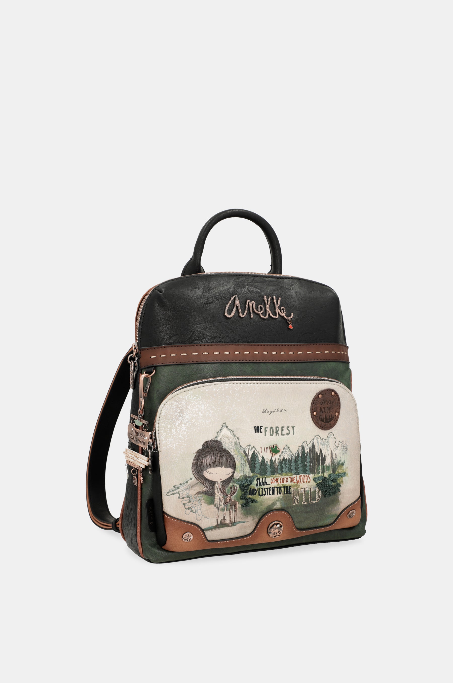 Der Forest Rucksack mit Tasche