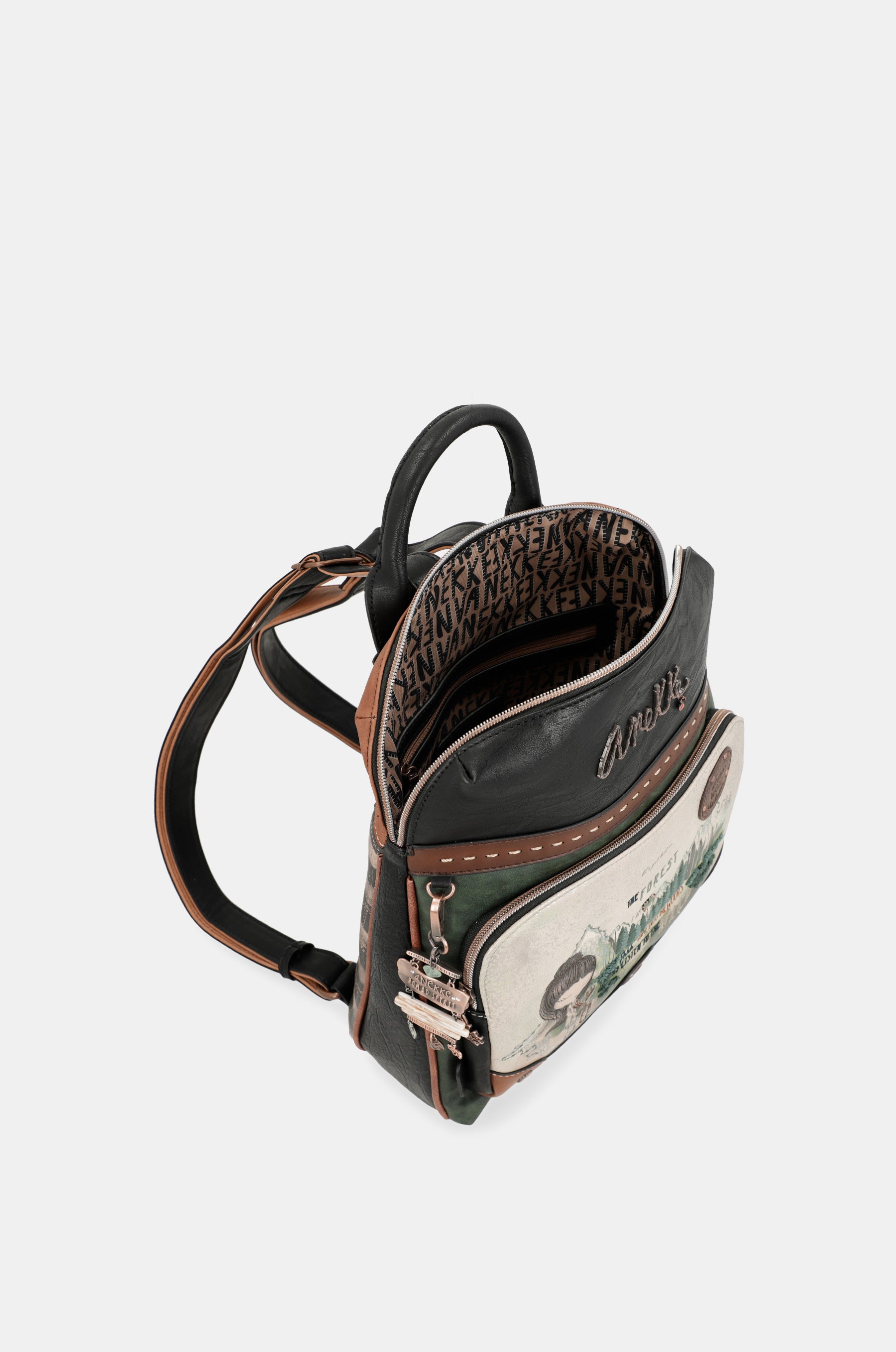 Der Forest Rucksack mit Tasche