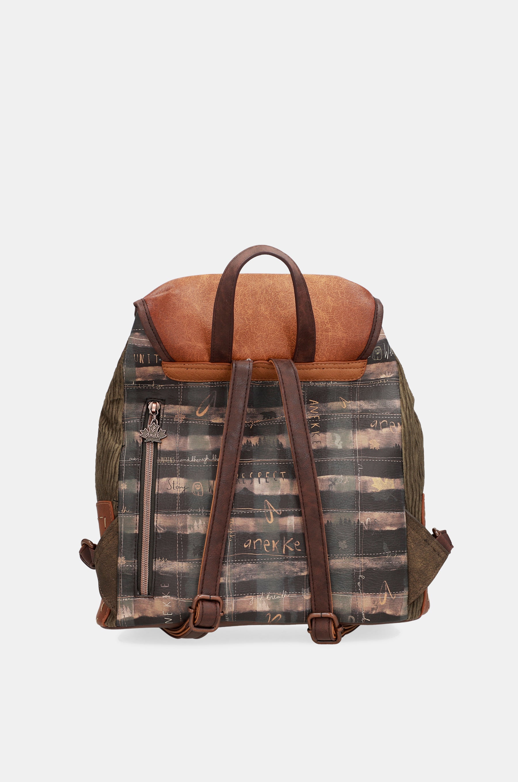 Großer Rucksack mit Überschlag „The Forest“