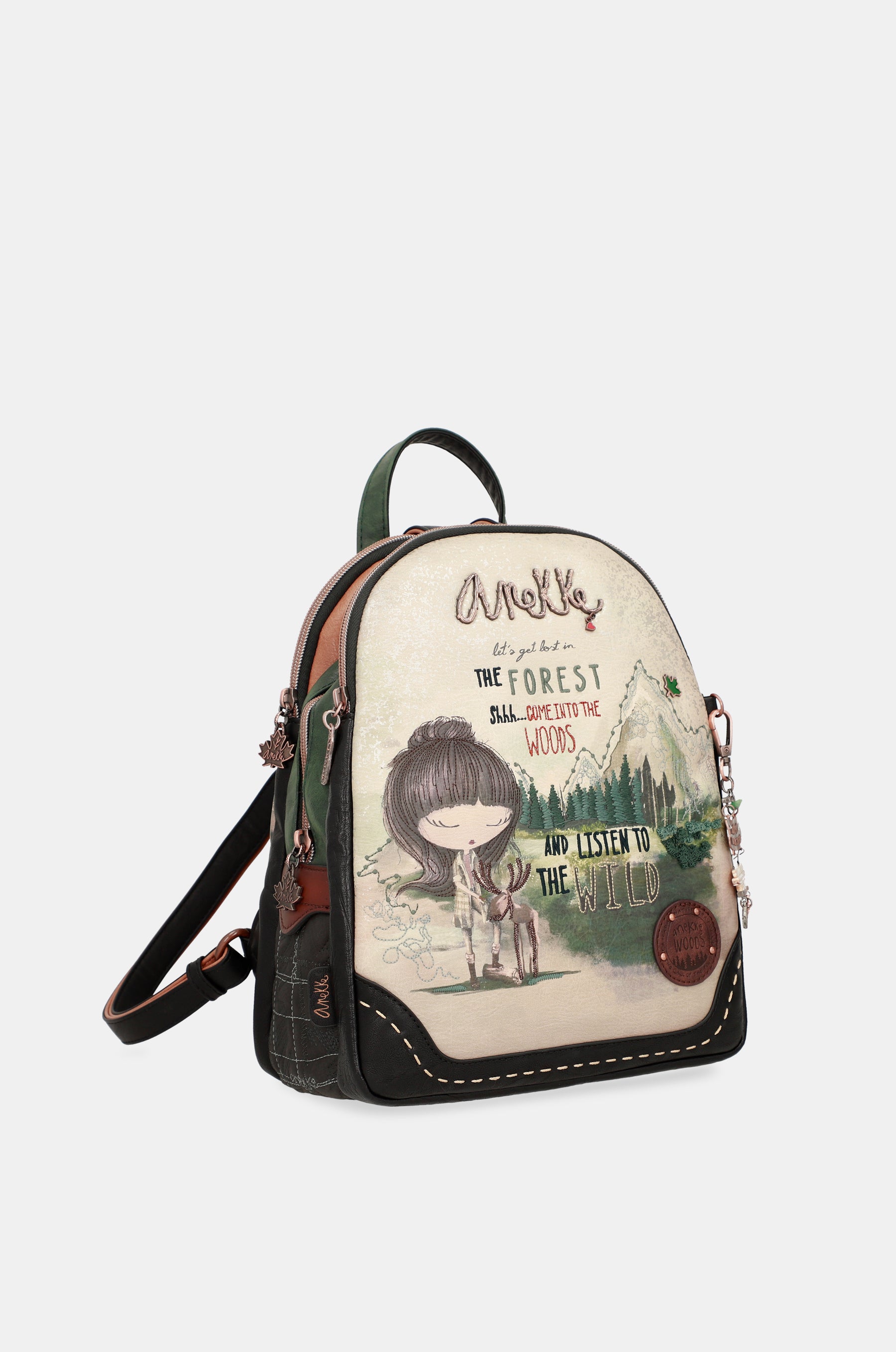 Der Forest Rucksack mit drei Fächern