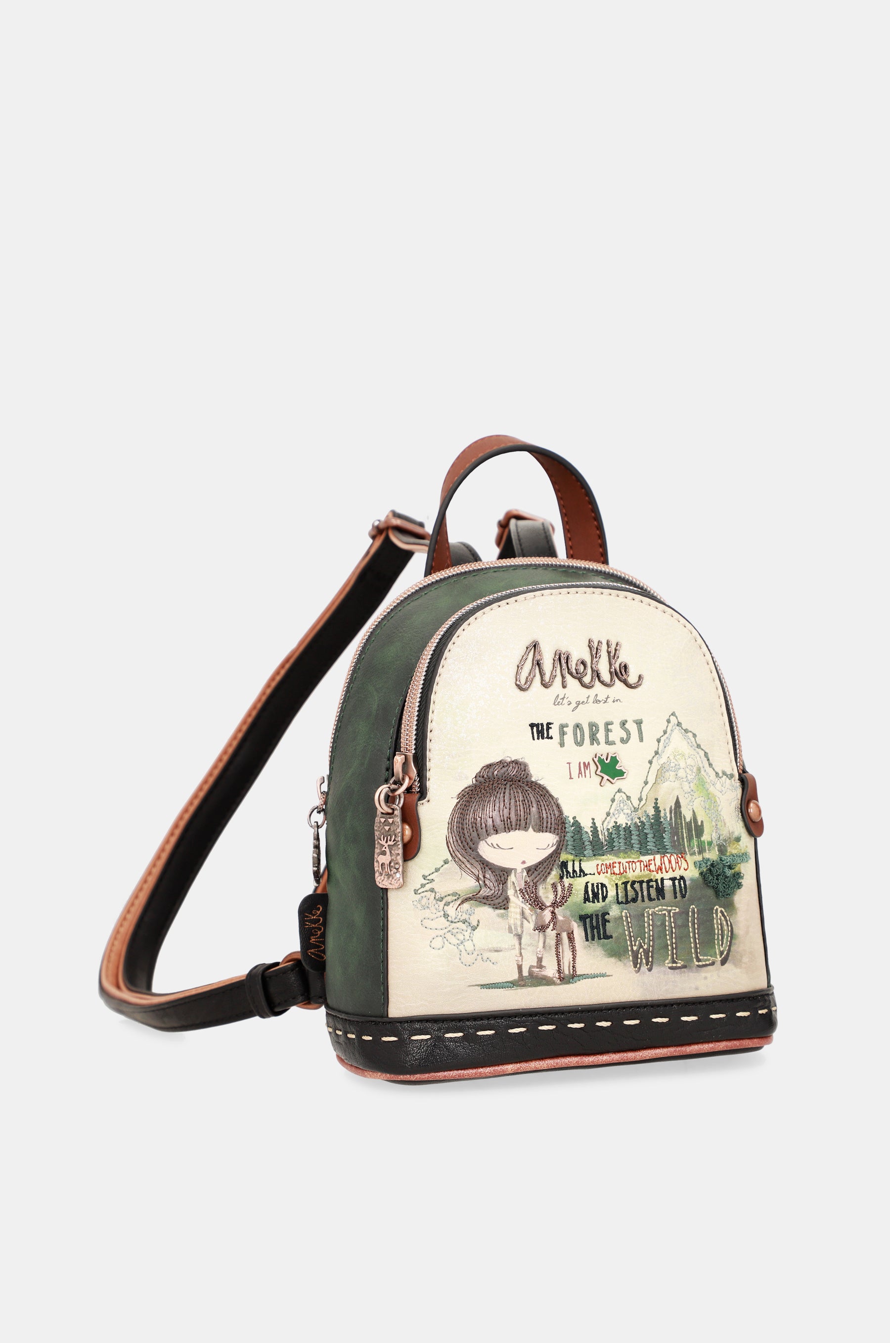 Der Forest-Rucksack mit zwei Fächern
