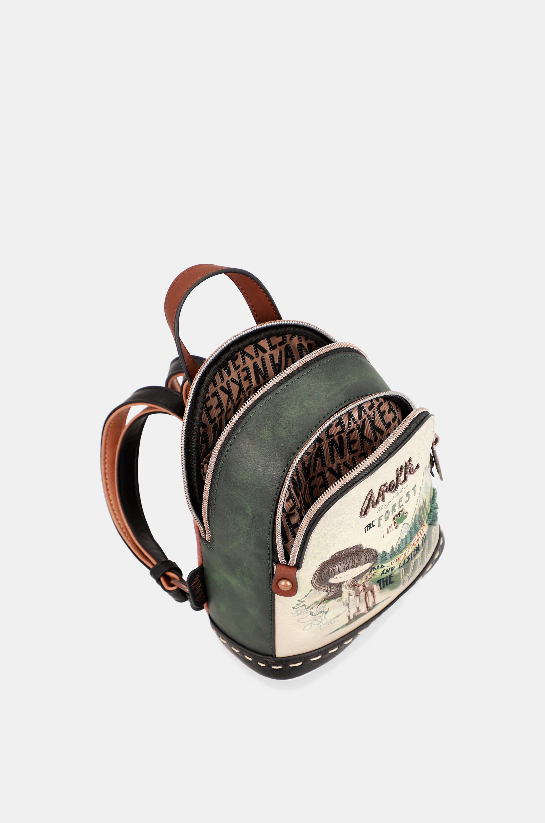 Der Forest-Rucksack mit zwei Fächern