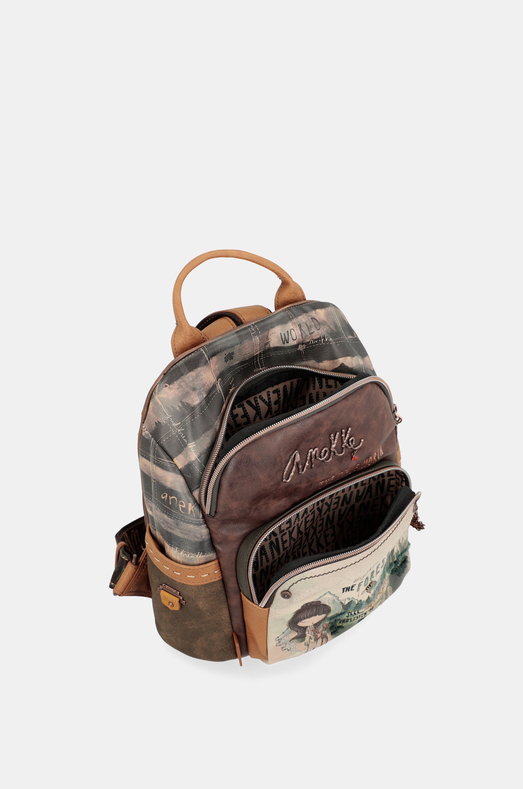 Der mittelgroße Anti-Diebstahl-Rucksack „The Forest“