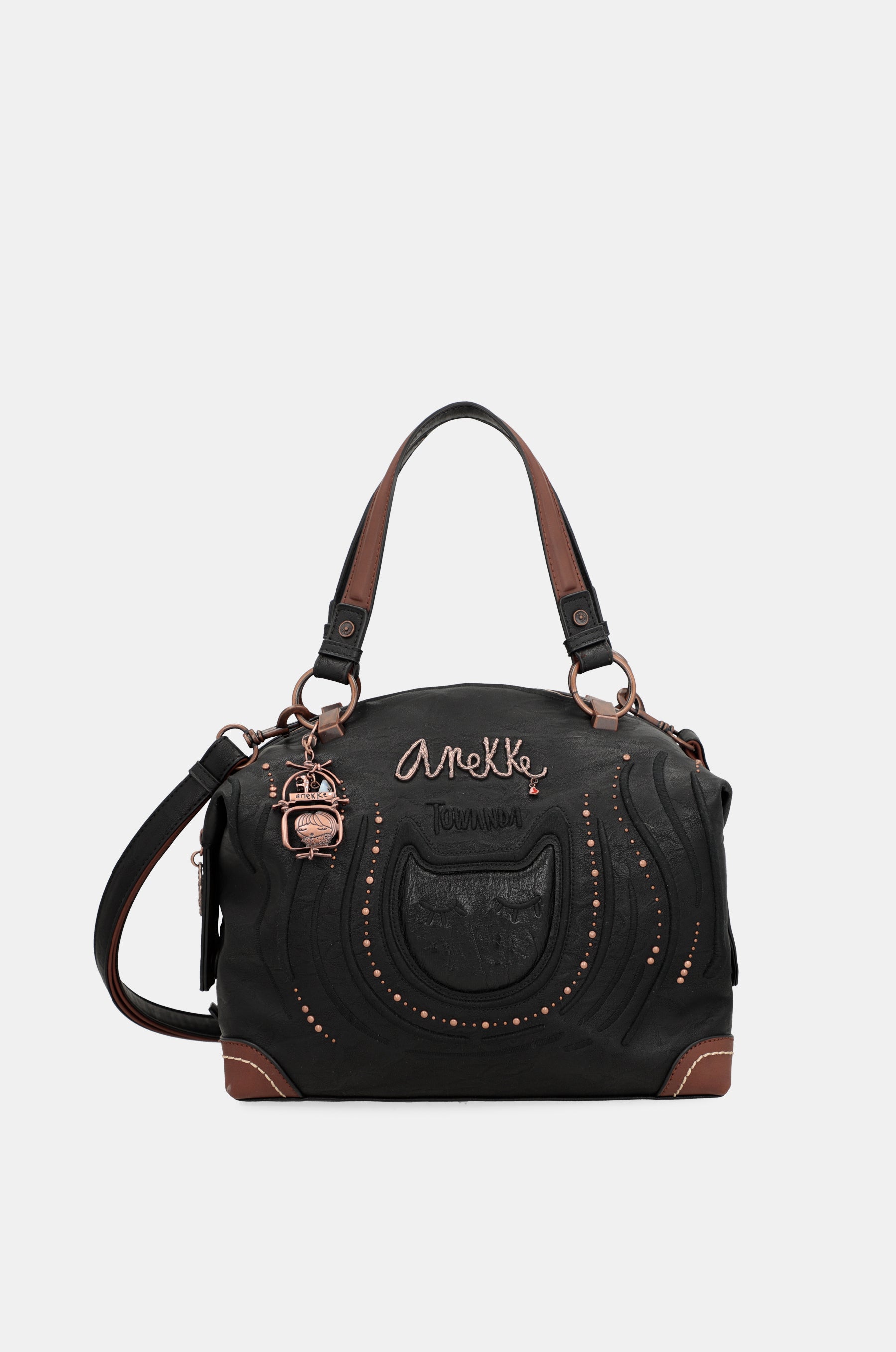 Wild schwarze Bowlingtasche