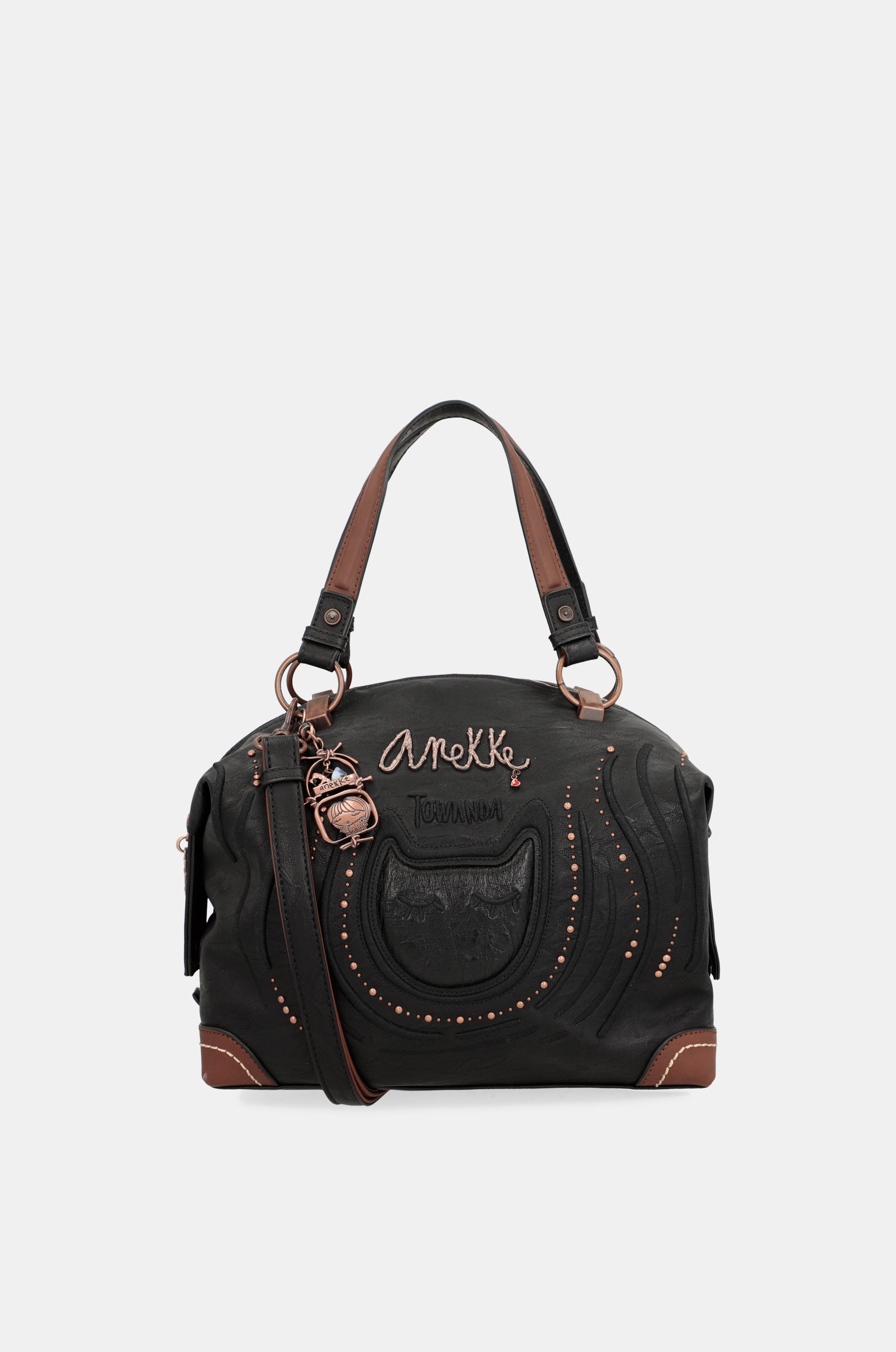 Wild schwarze Bowlingtasche