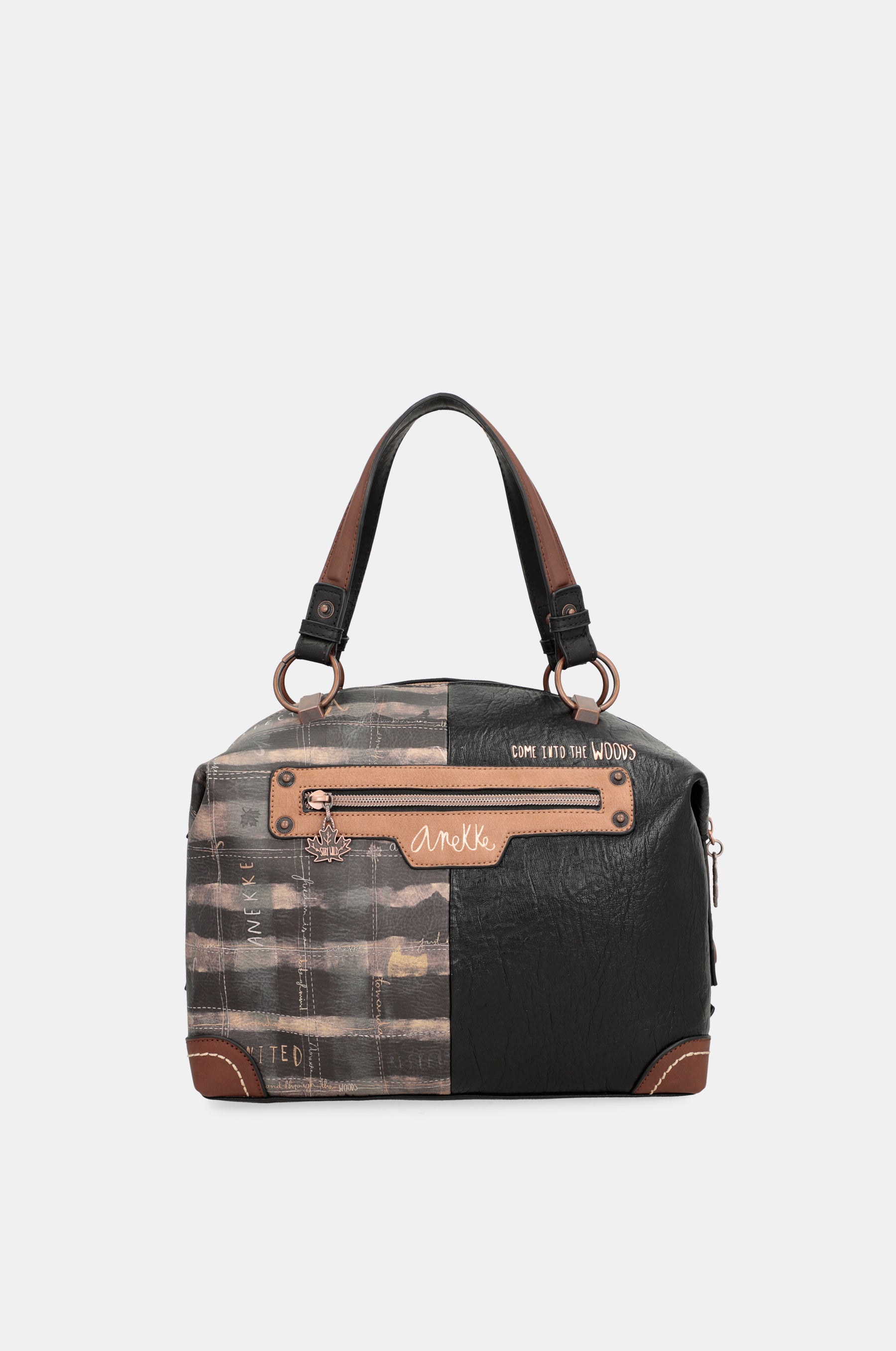 Wild schwarze Bowlingtasche