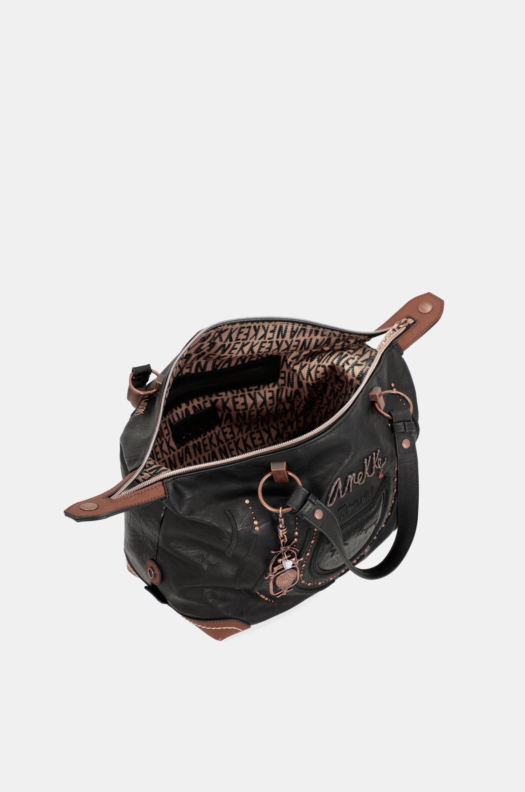 Wild schwarze Bowlingtasche
