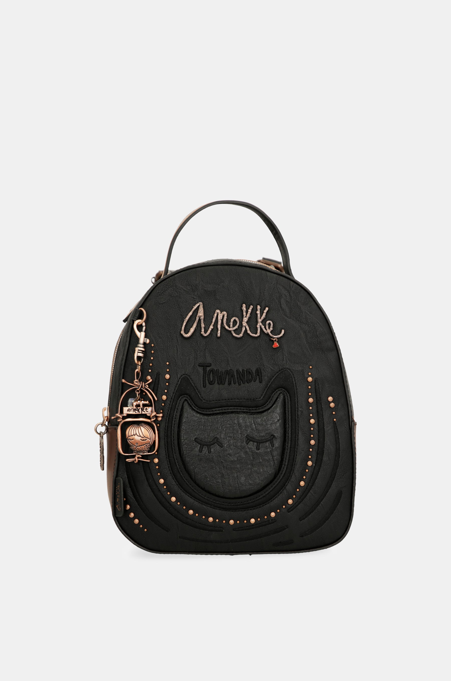 Wild kleiner schwarzer Rucksack