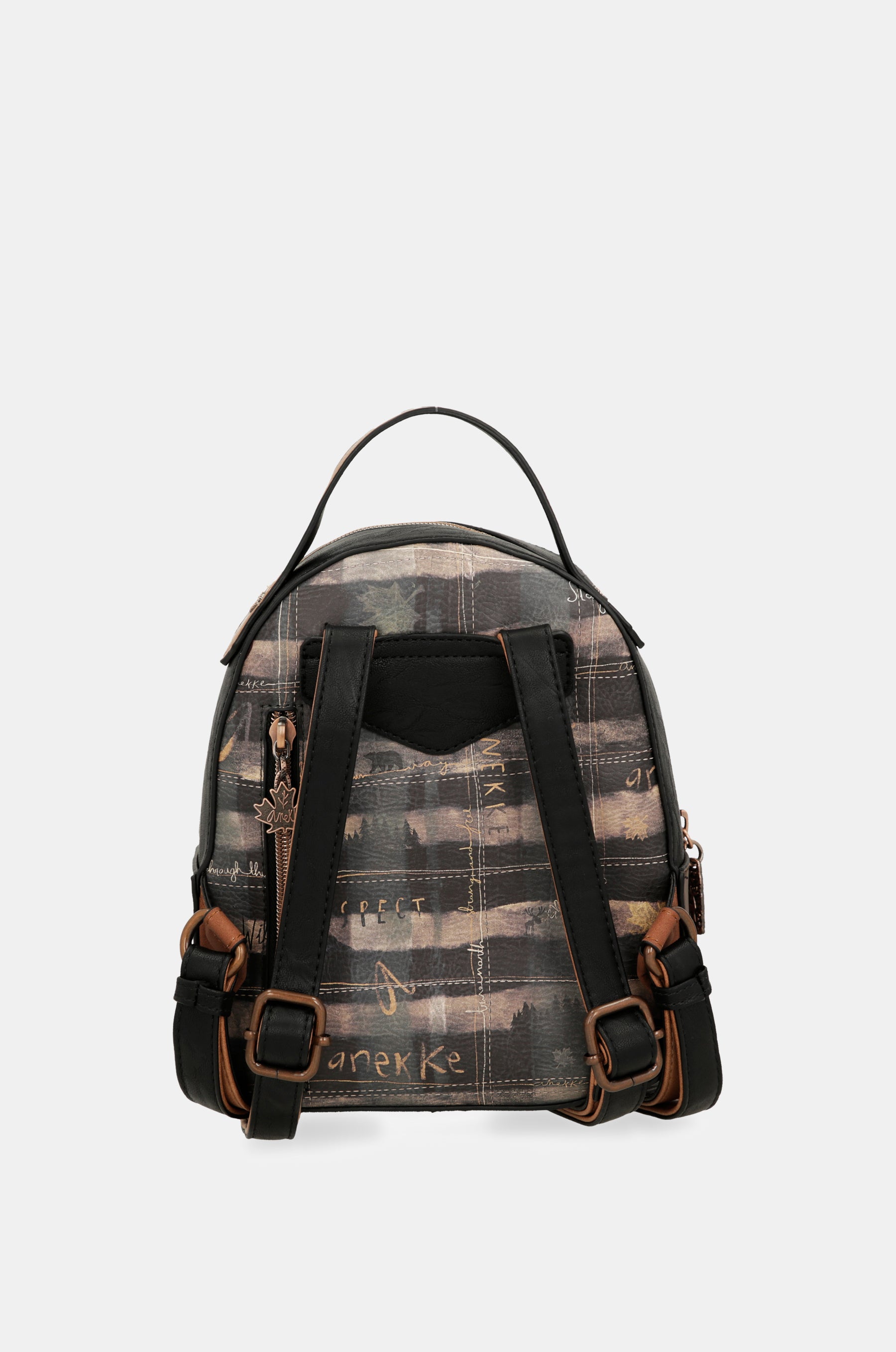 Wild kleiner schwarzer Rucksack