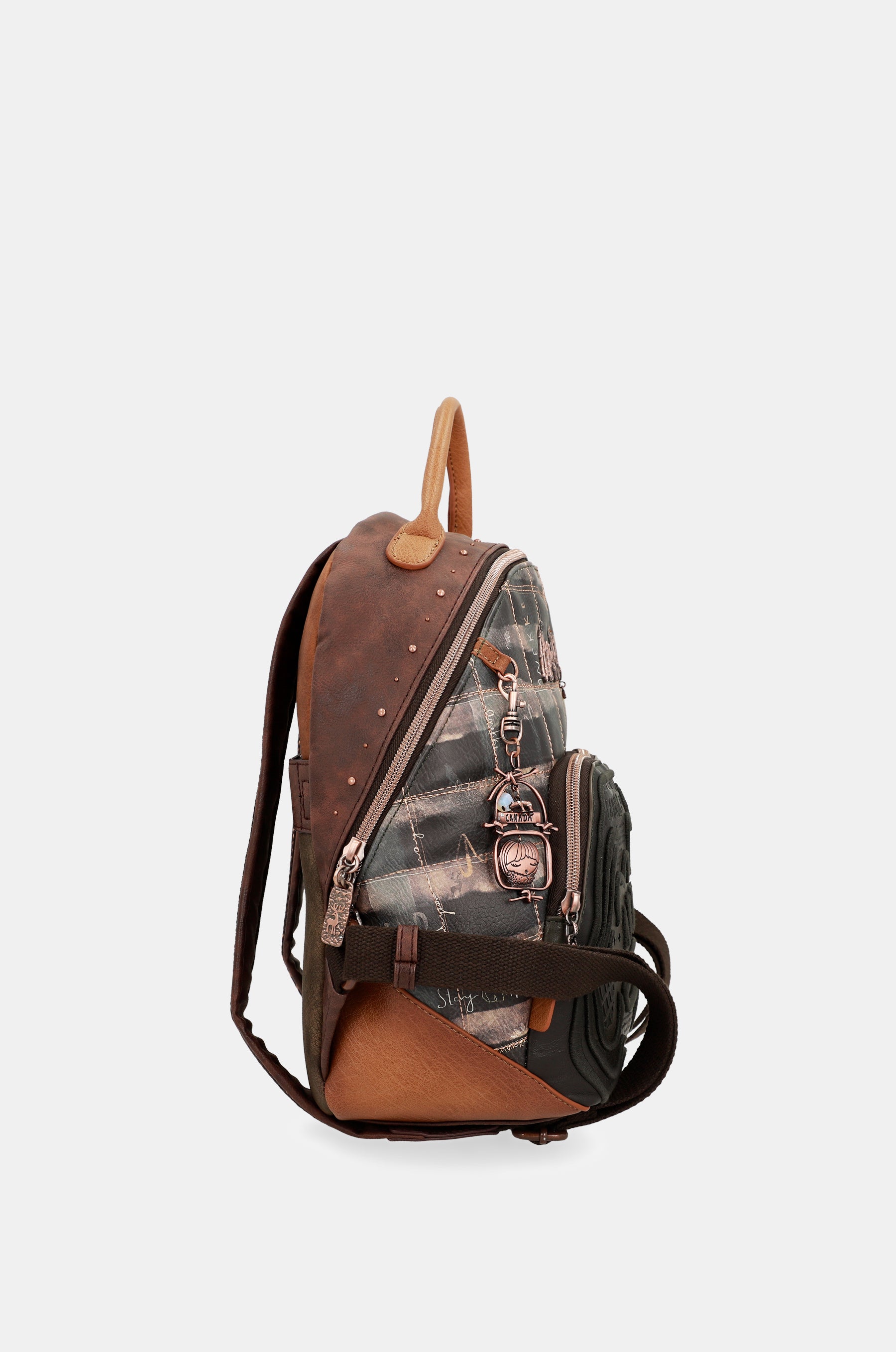 Wild karierter Rucksack