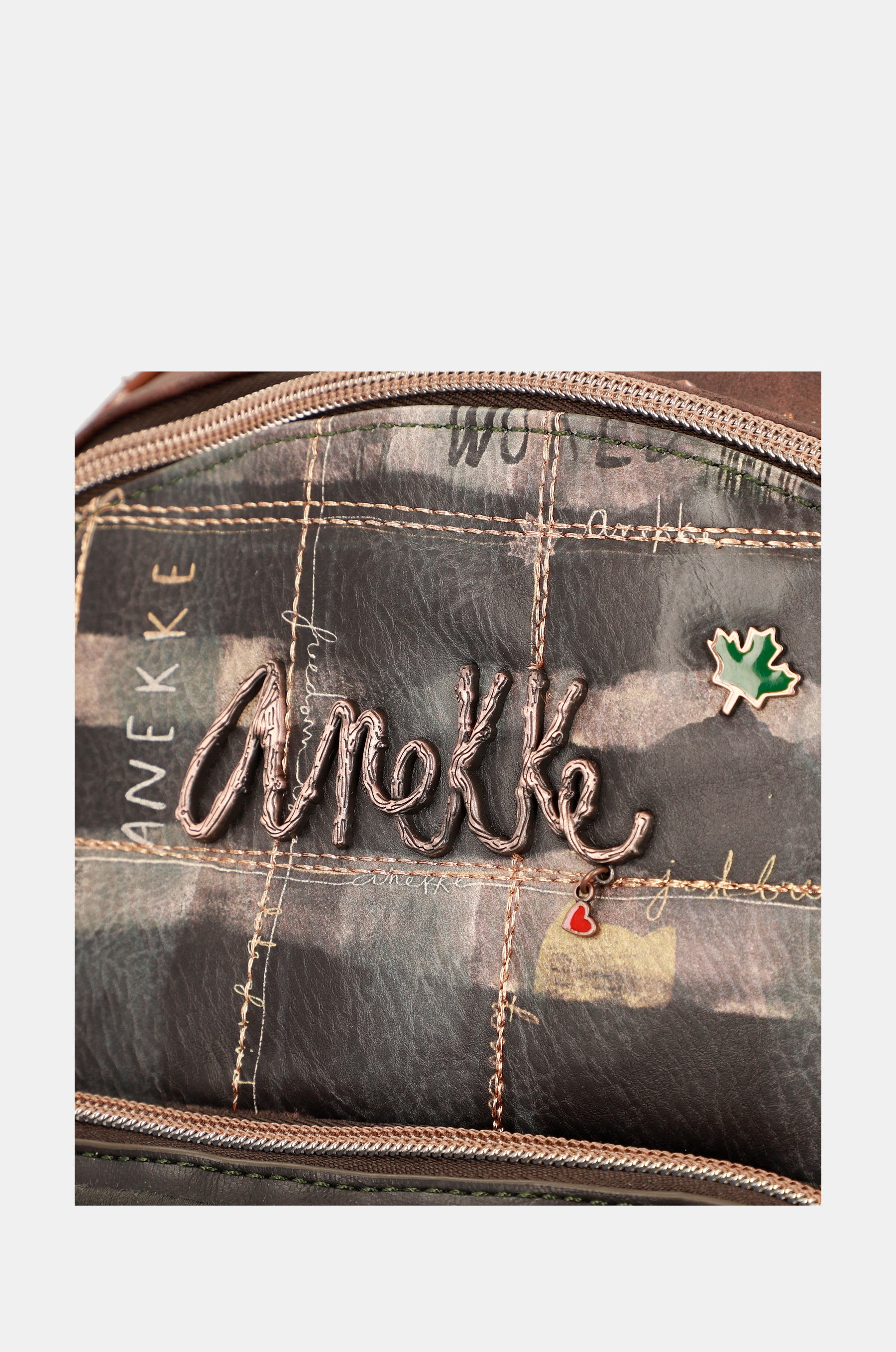 Wild karierter Rucksack