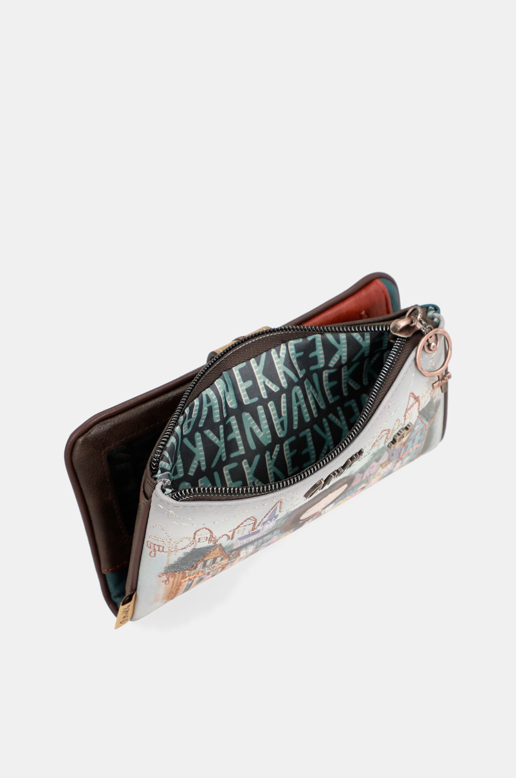 Große Brieftasche aus flexiblem Material Voice