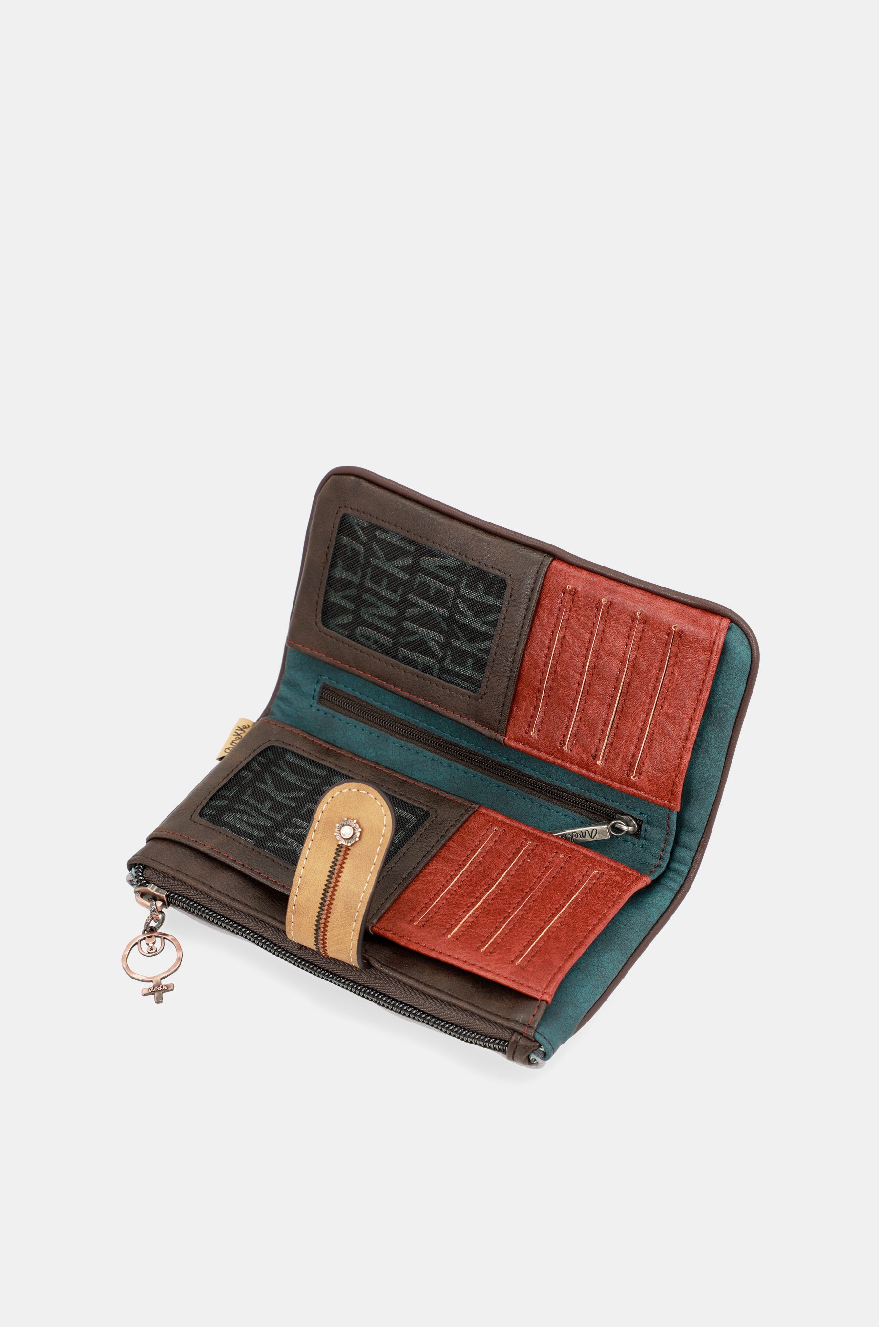 Große Brieftasche aus flexiblem Material Voice