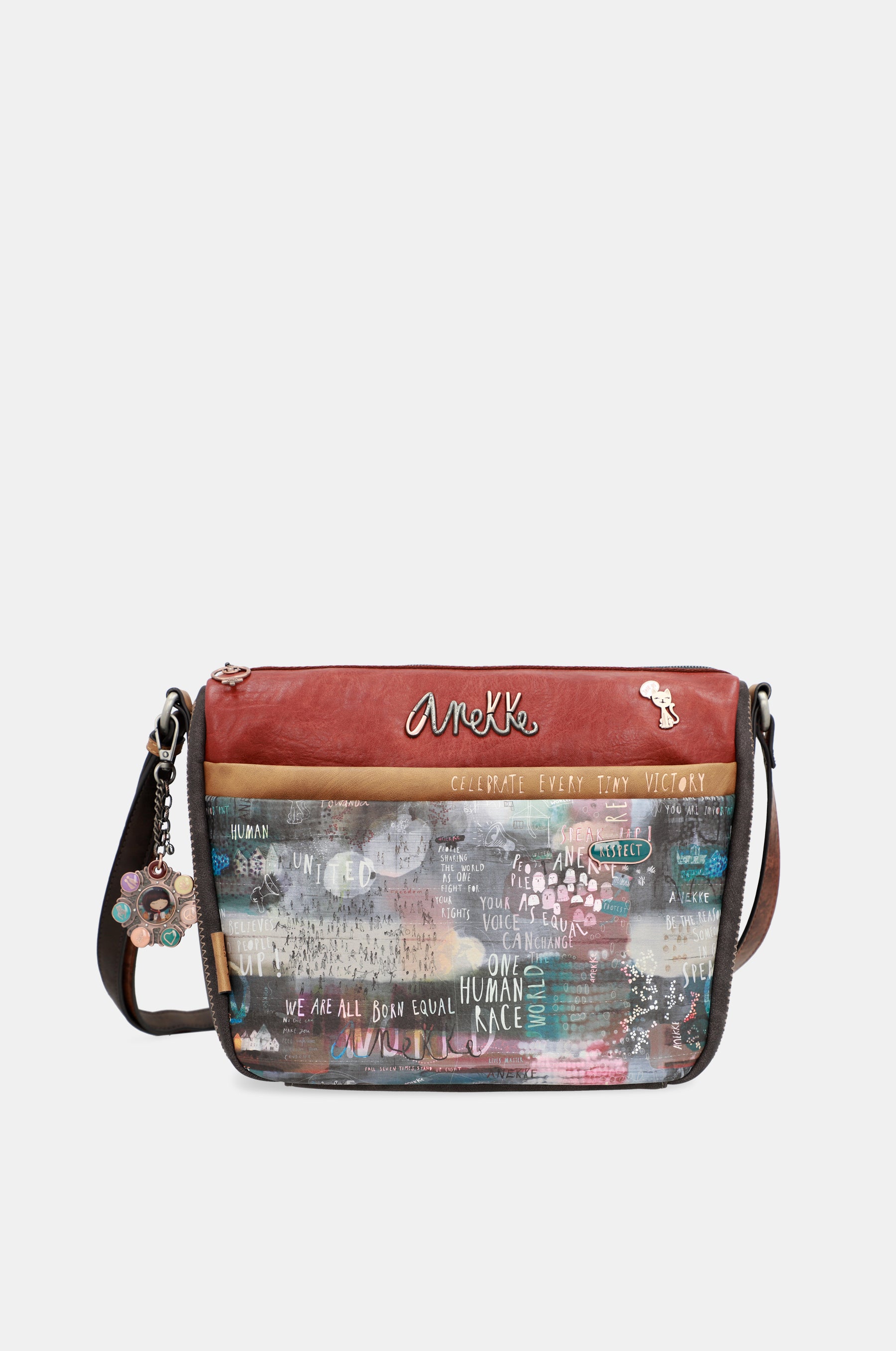 Respect große Umhängetasche mit Taschen