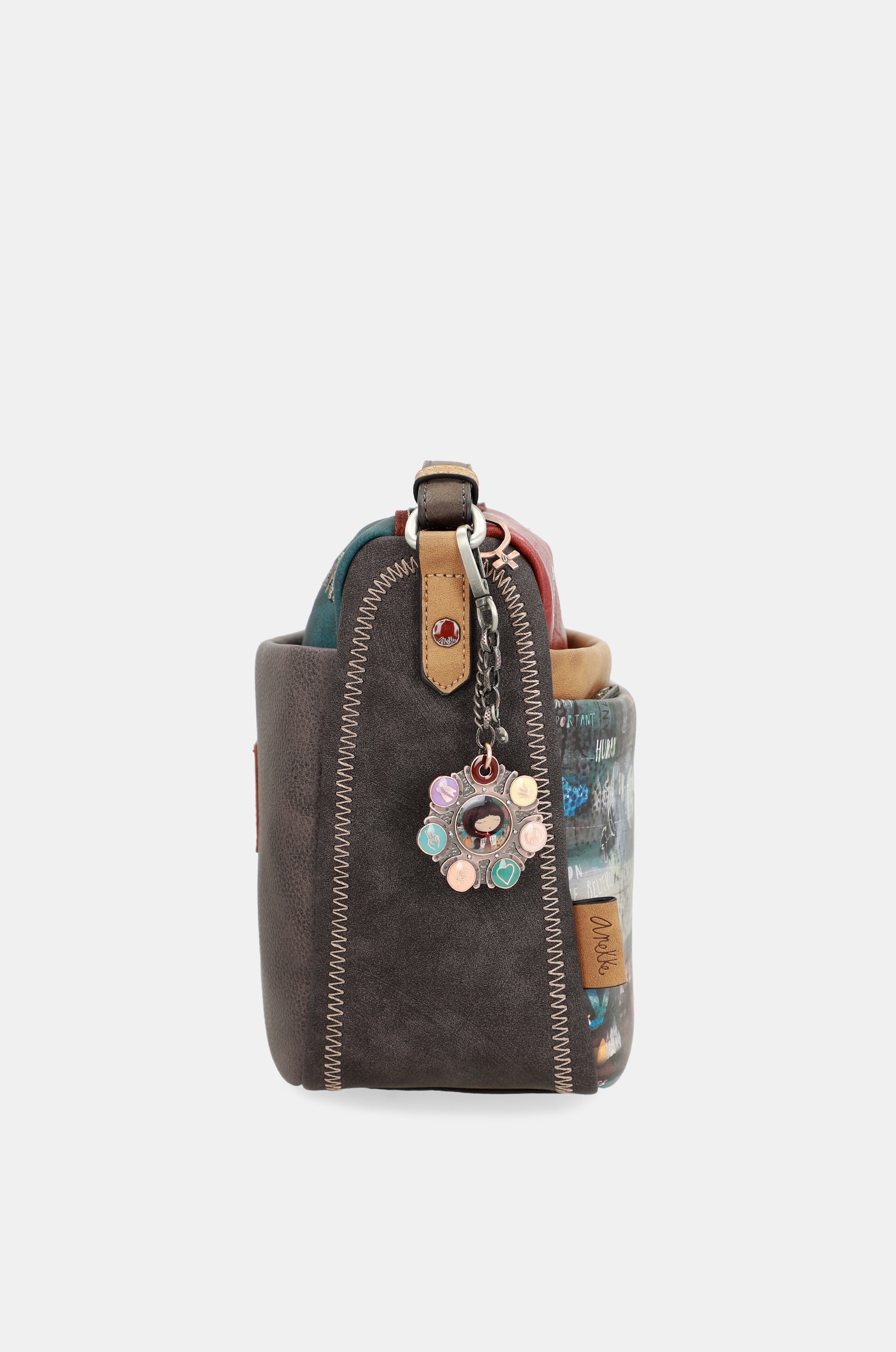 Respect große Umhängetasche mit Taschen