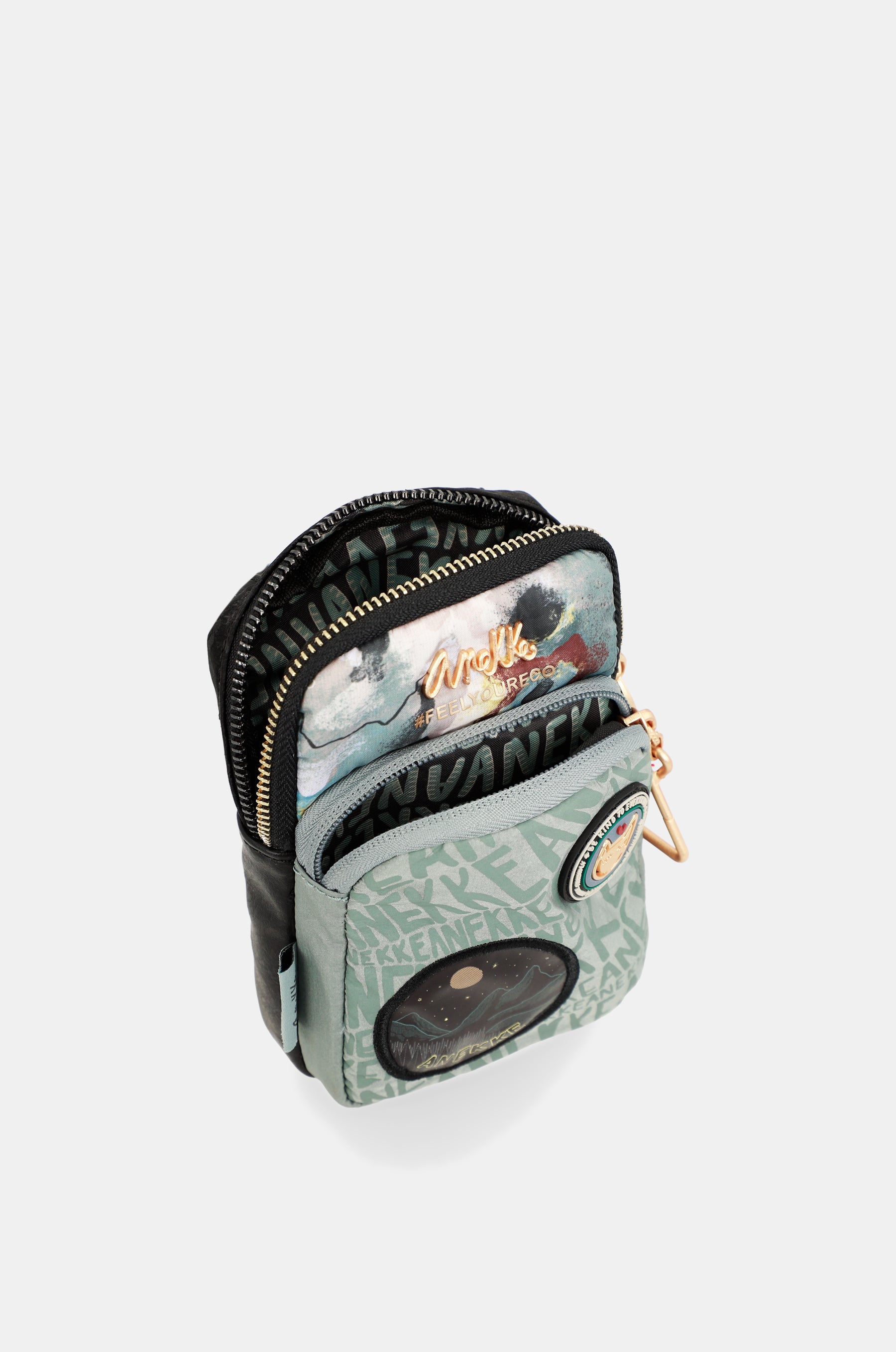 Nature Woods Mini-Umhängetasche mit Tasche