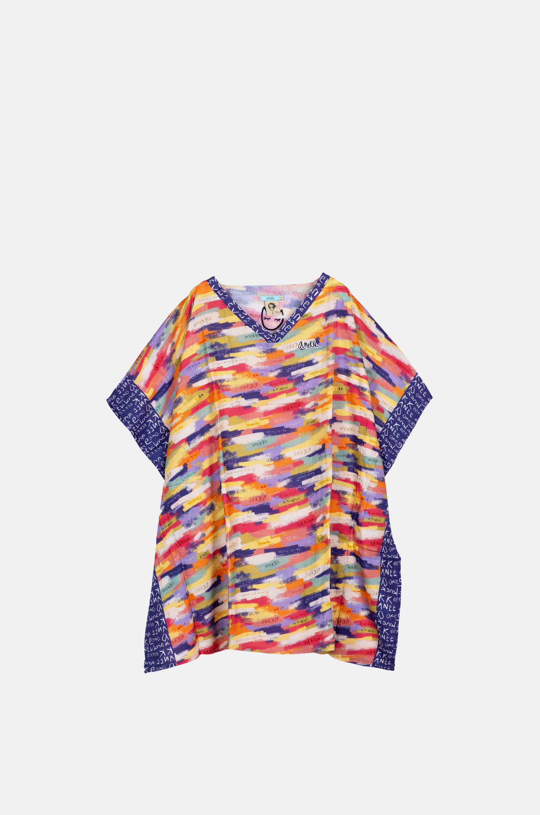 Kaftan mit Kene-Print
