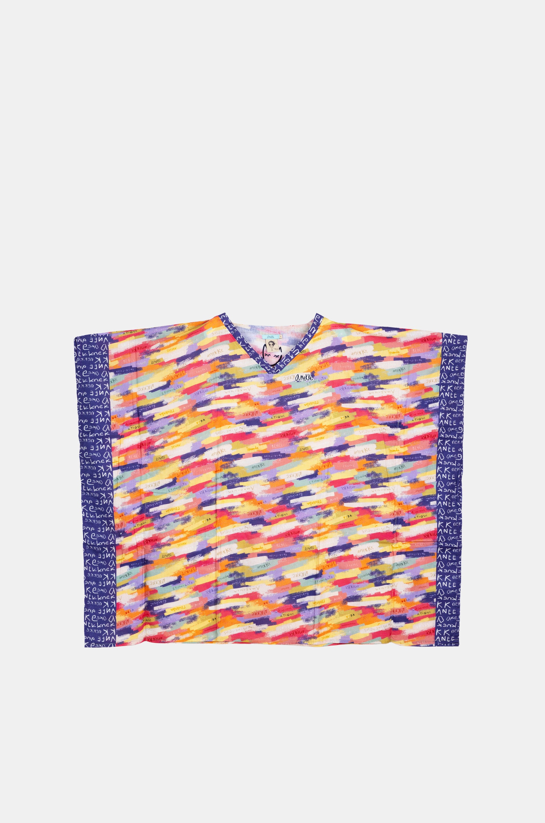 Kaftan mit Kene-Print