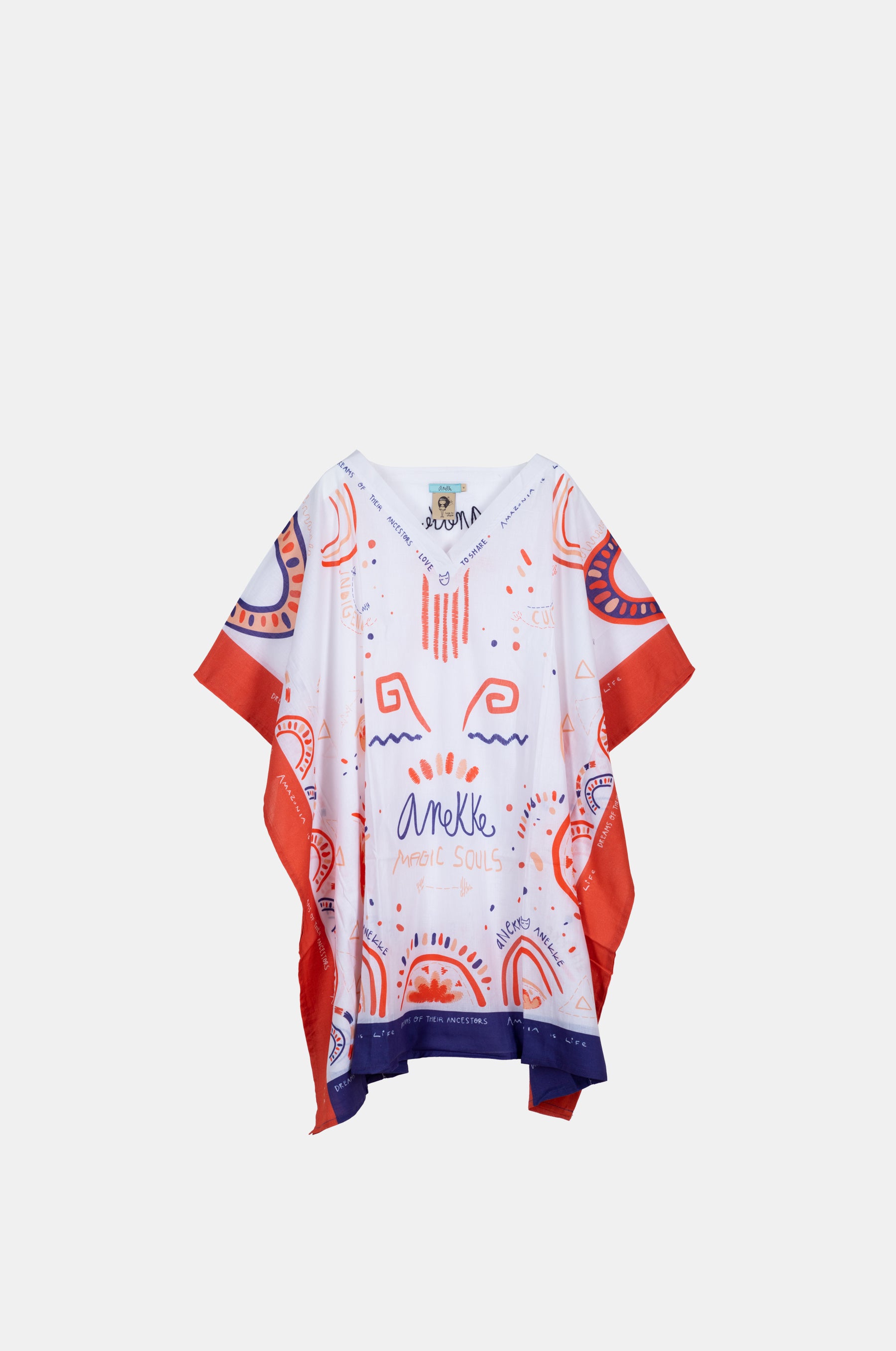 Kaftan mit Magic Souls -Print