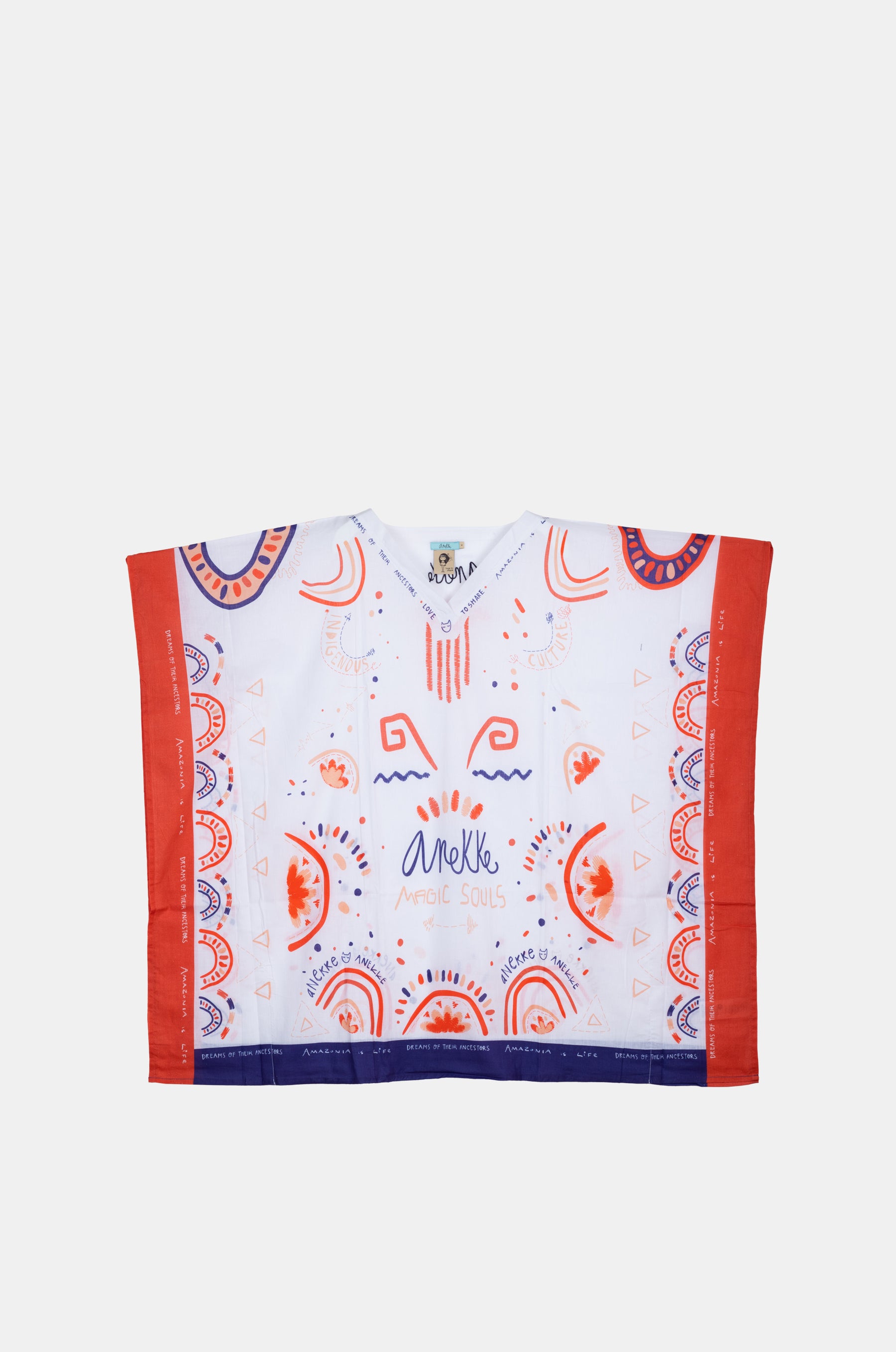 Kaftan mit Magic Souls -Print