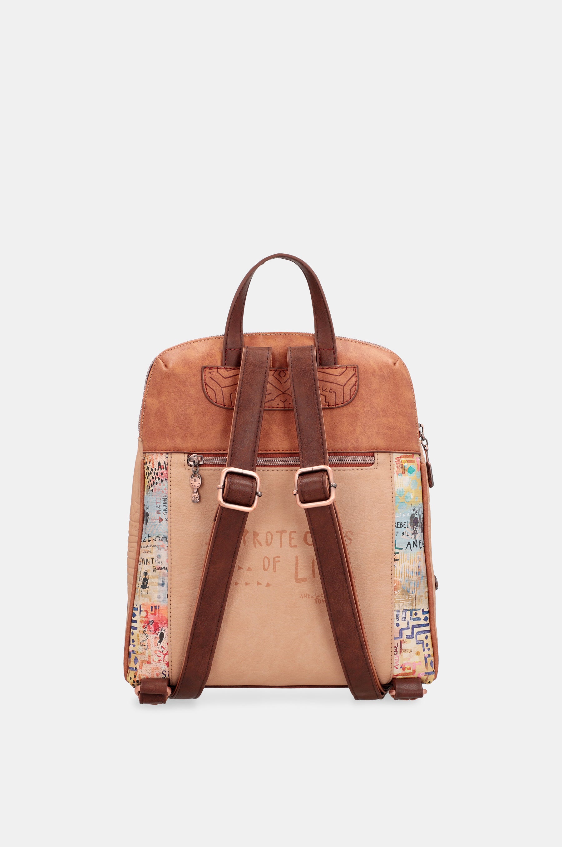 Menire Rucksack für Kinderwagen mit Tasche