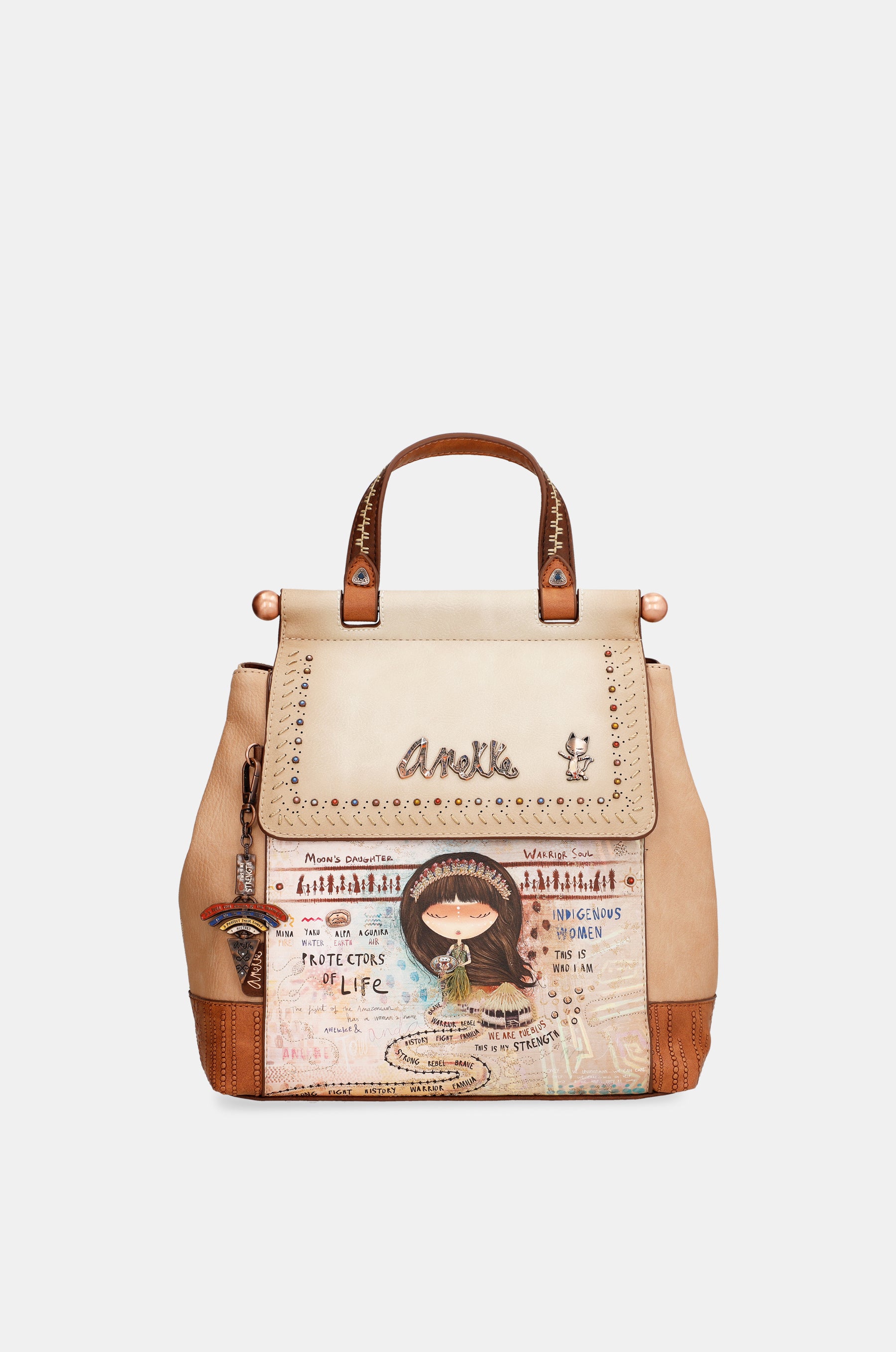 Menire Rucksack mit Überschlag