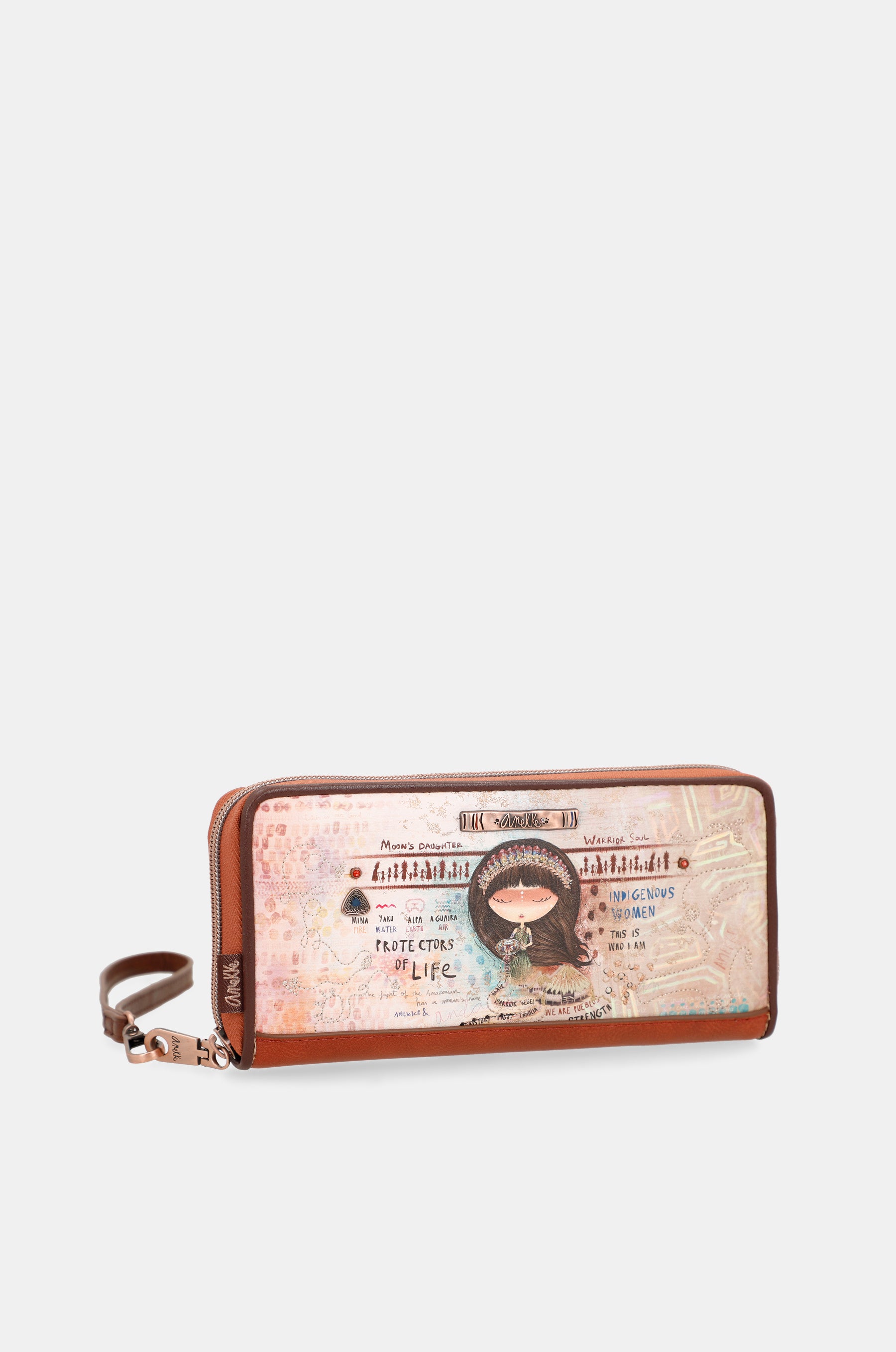 Großes Portemonnaie Menire mit RFID-Prägung