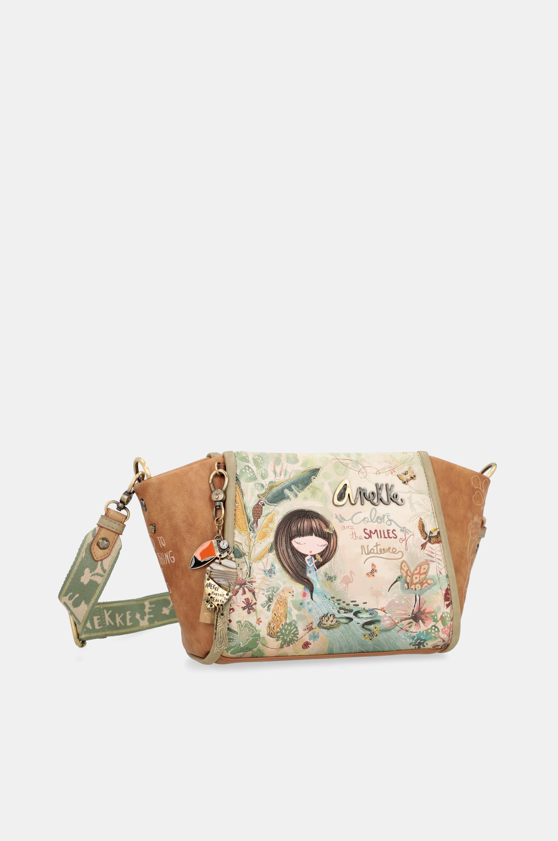 Umhängetasche mit Amazonia -Print