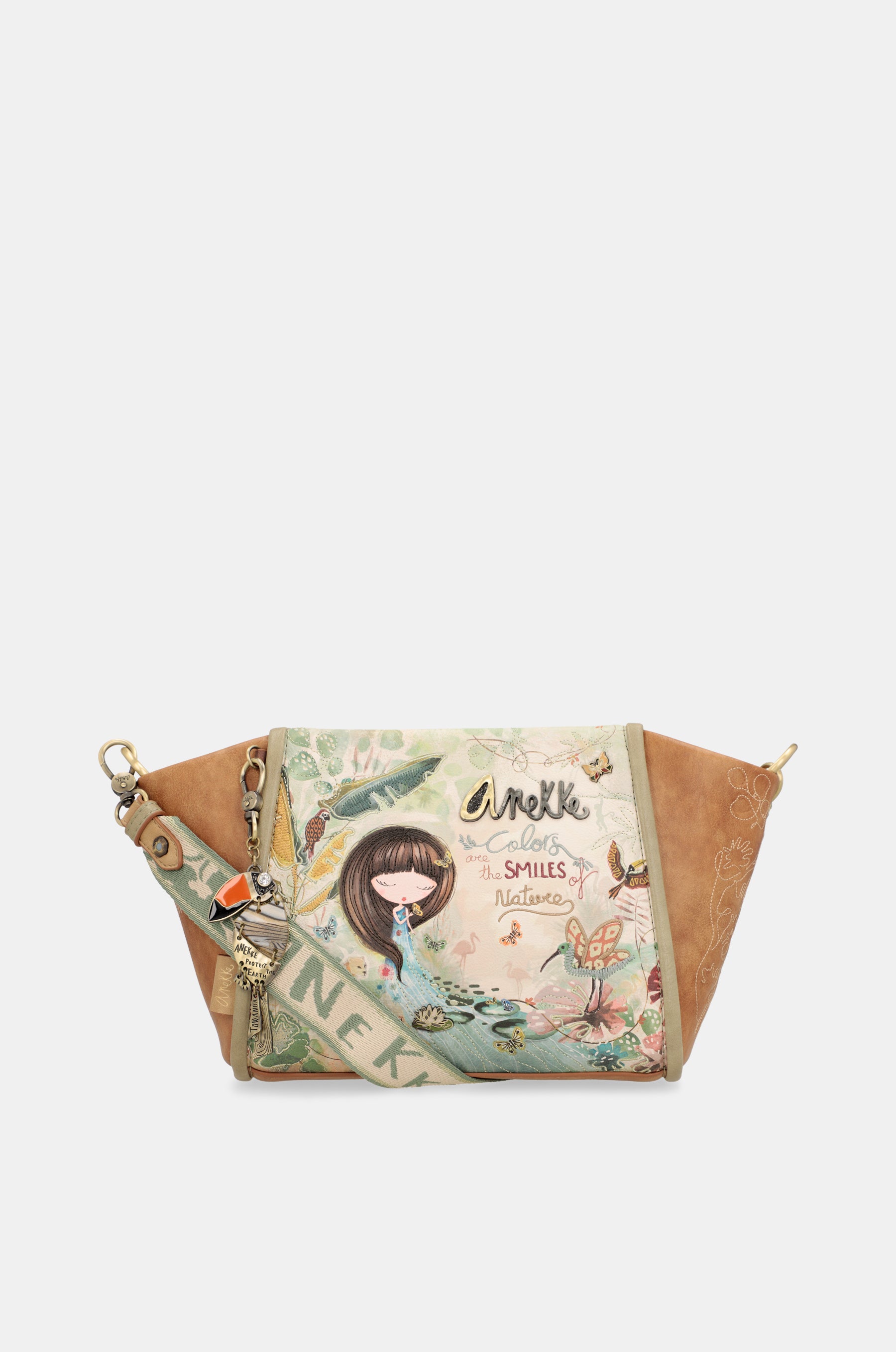 Umhängetasche mit Amazonia -Print