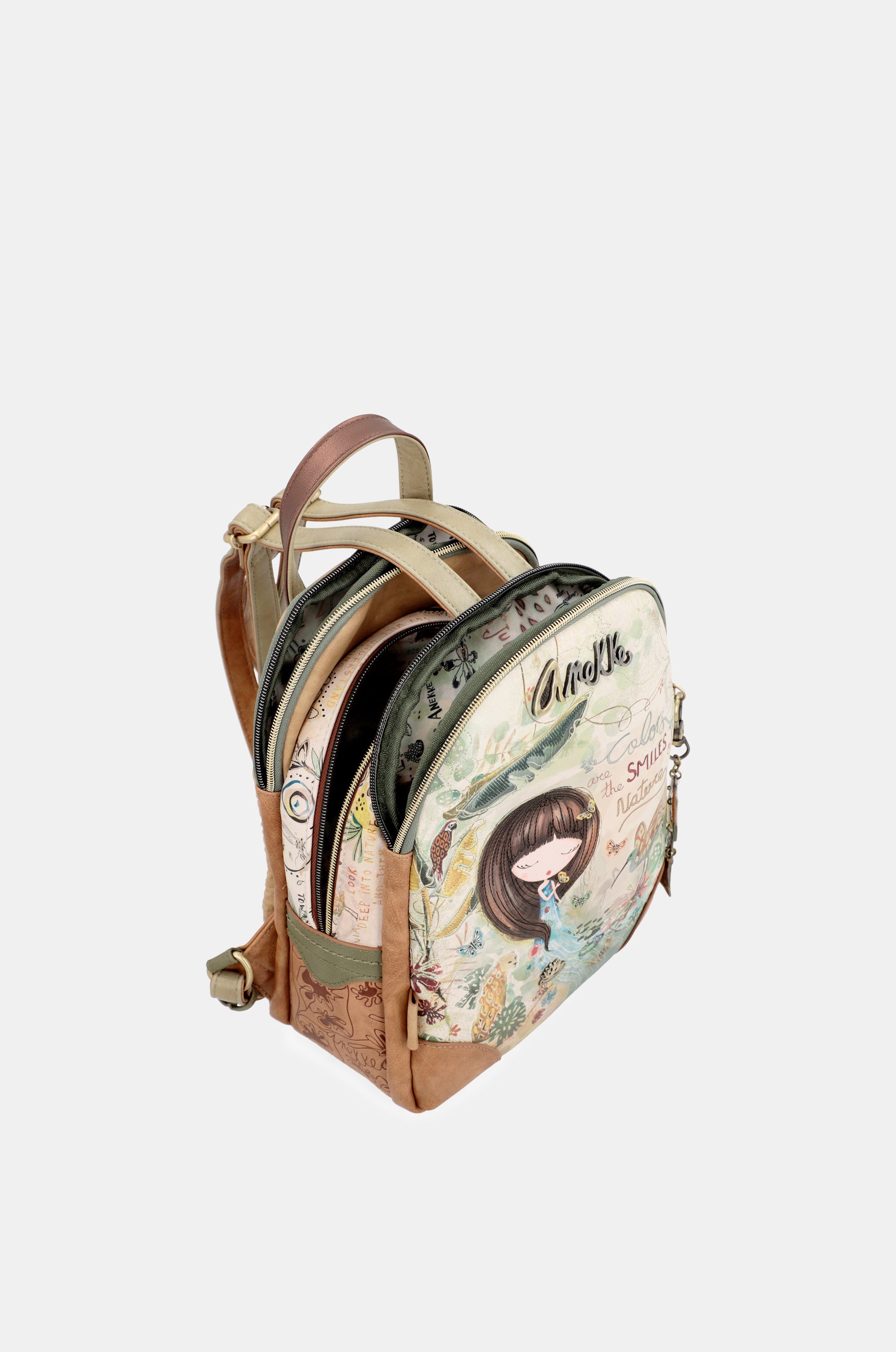Amazonia Rucksack mit drei Fächern