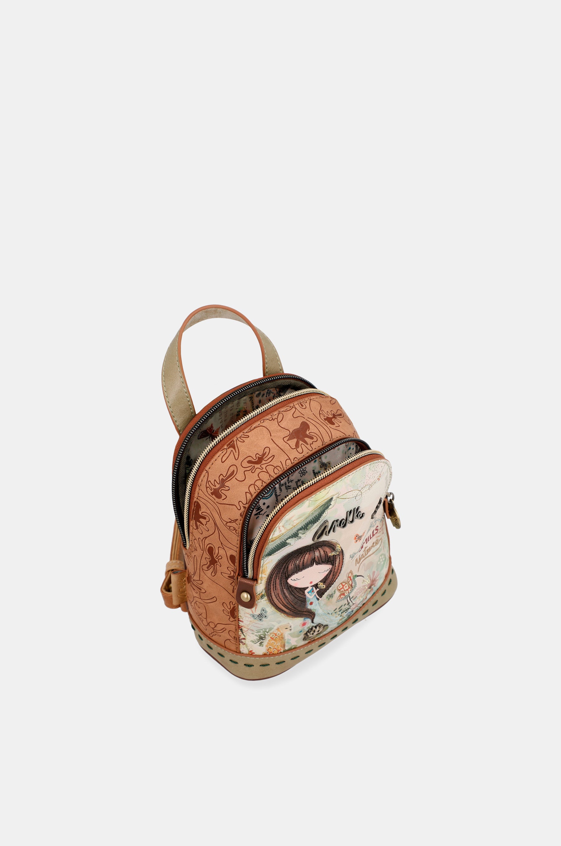 Amazonia Mini-Rucksack mit zwei Fächern