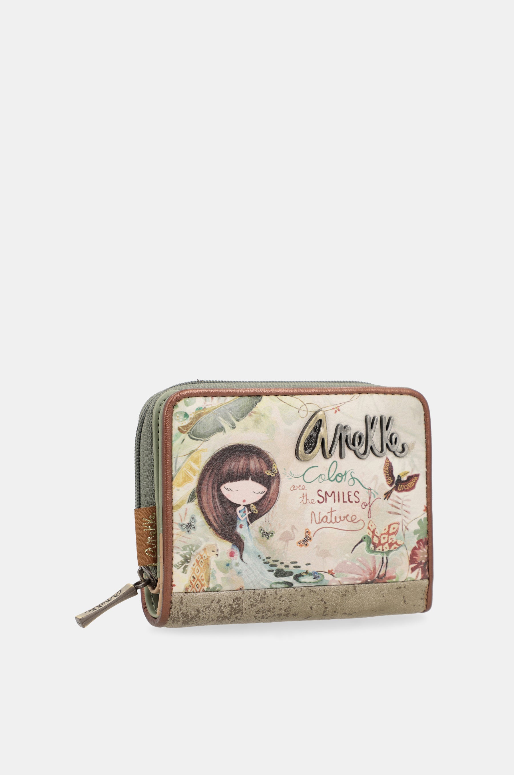 Kleines RFID-Portemonnaie Amazonia