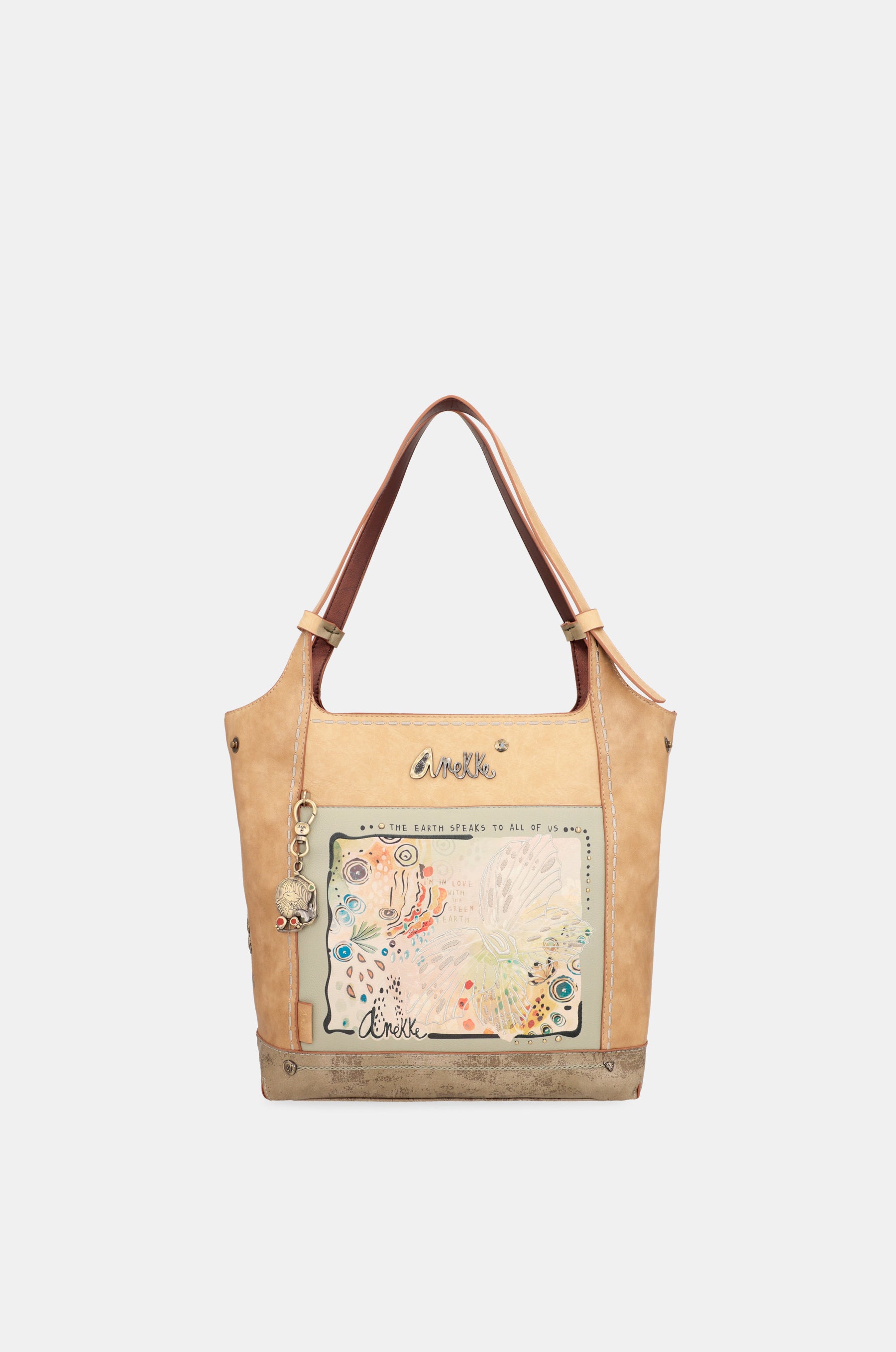 Große Umhängetasche Butterfly