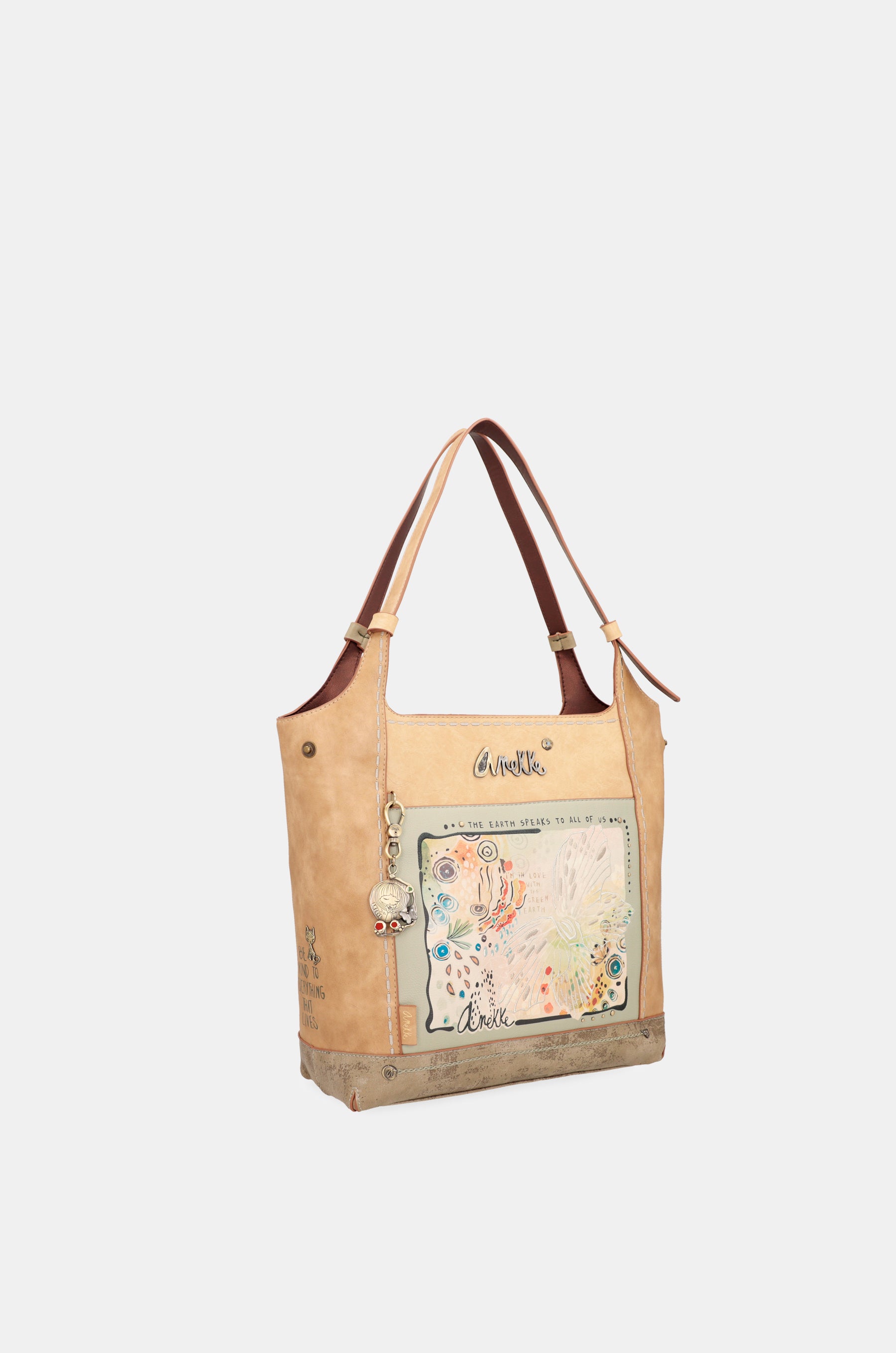 Große Umhängetasche Butterfly