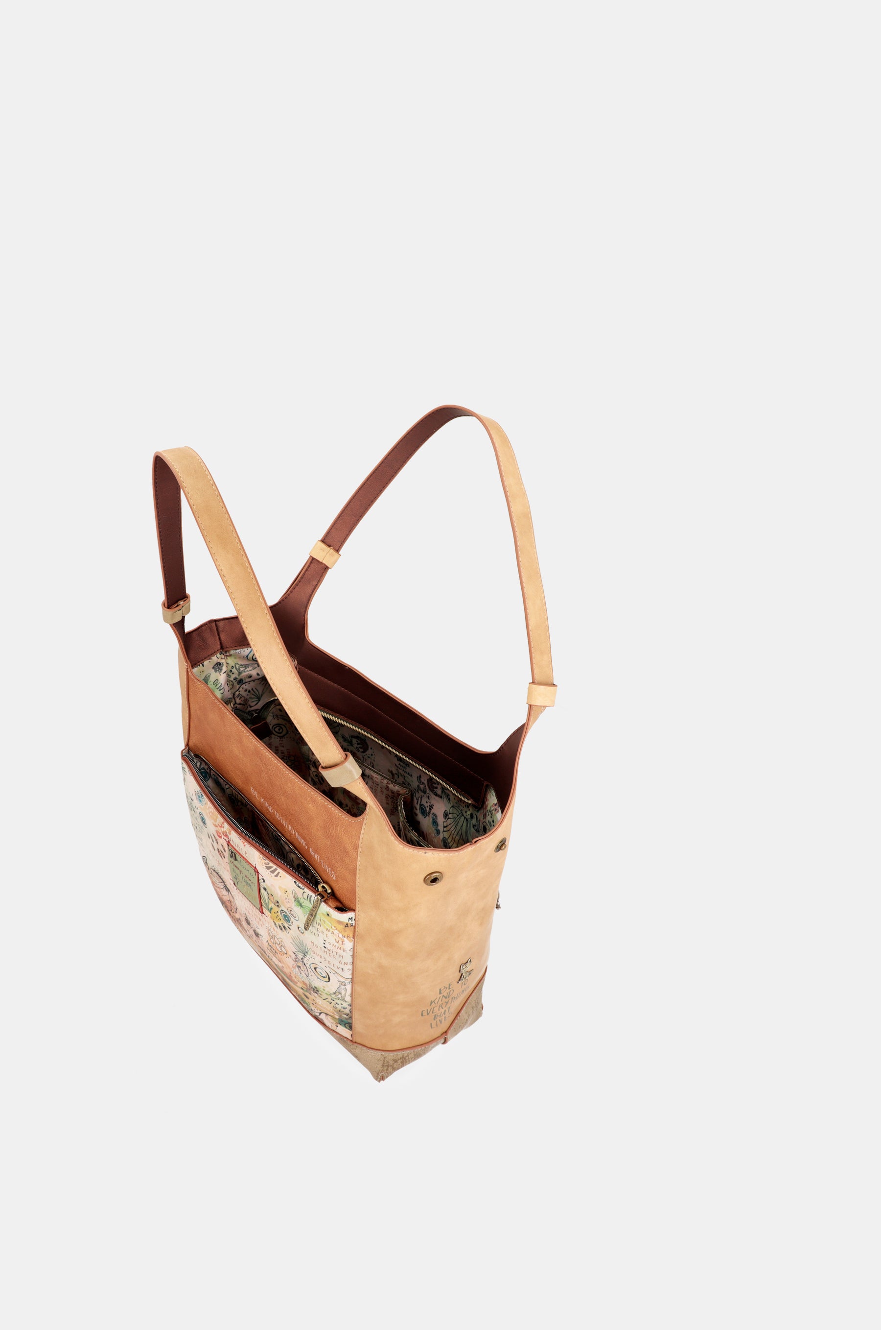 Große Umhängetasche Butterfly