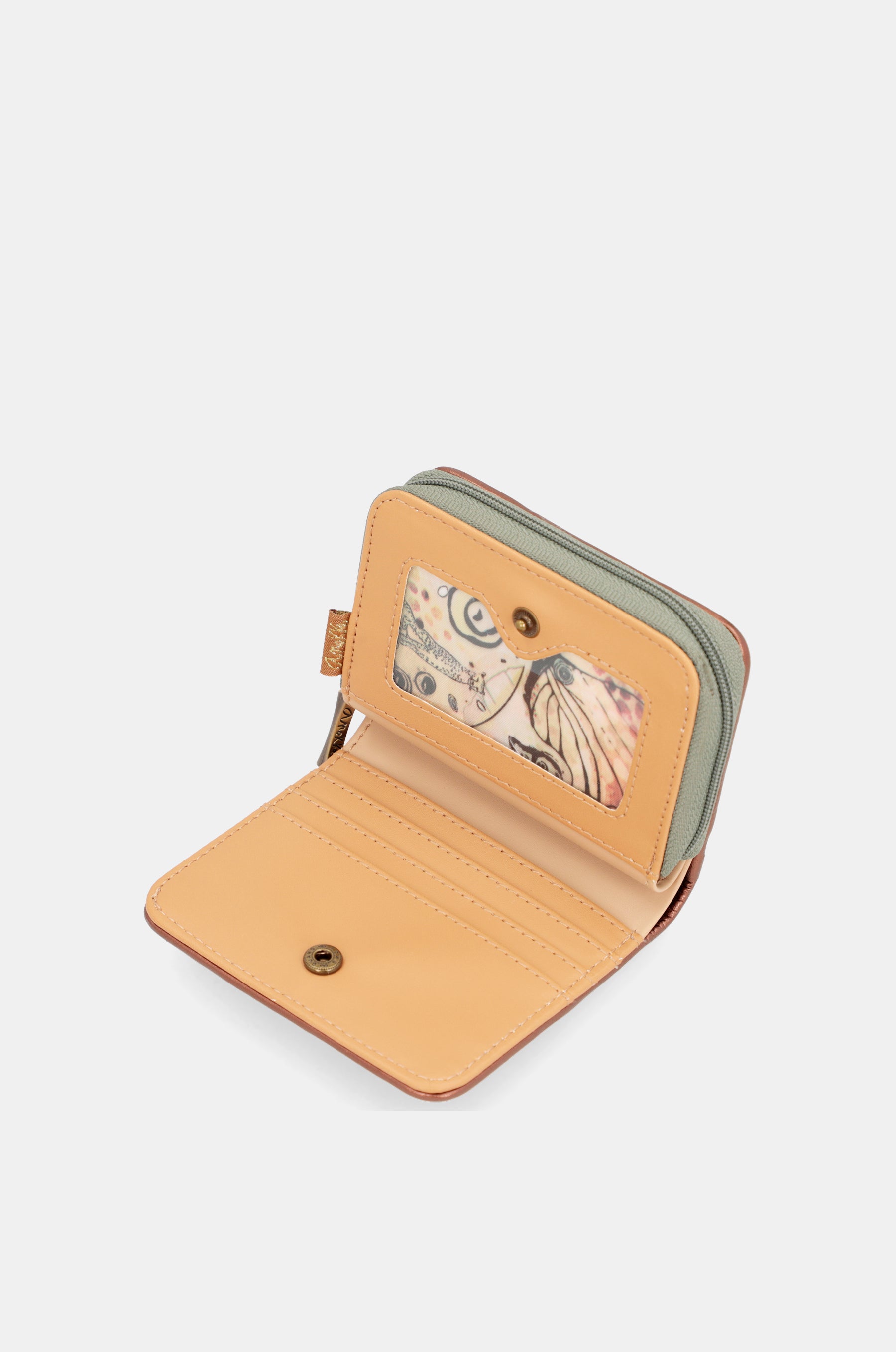 Kleines RFID-Portemonnaie Butterfly