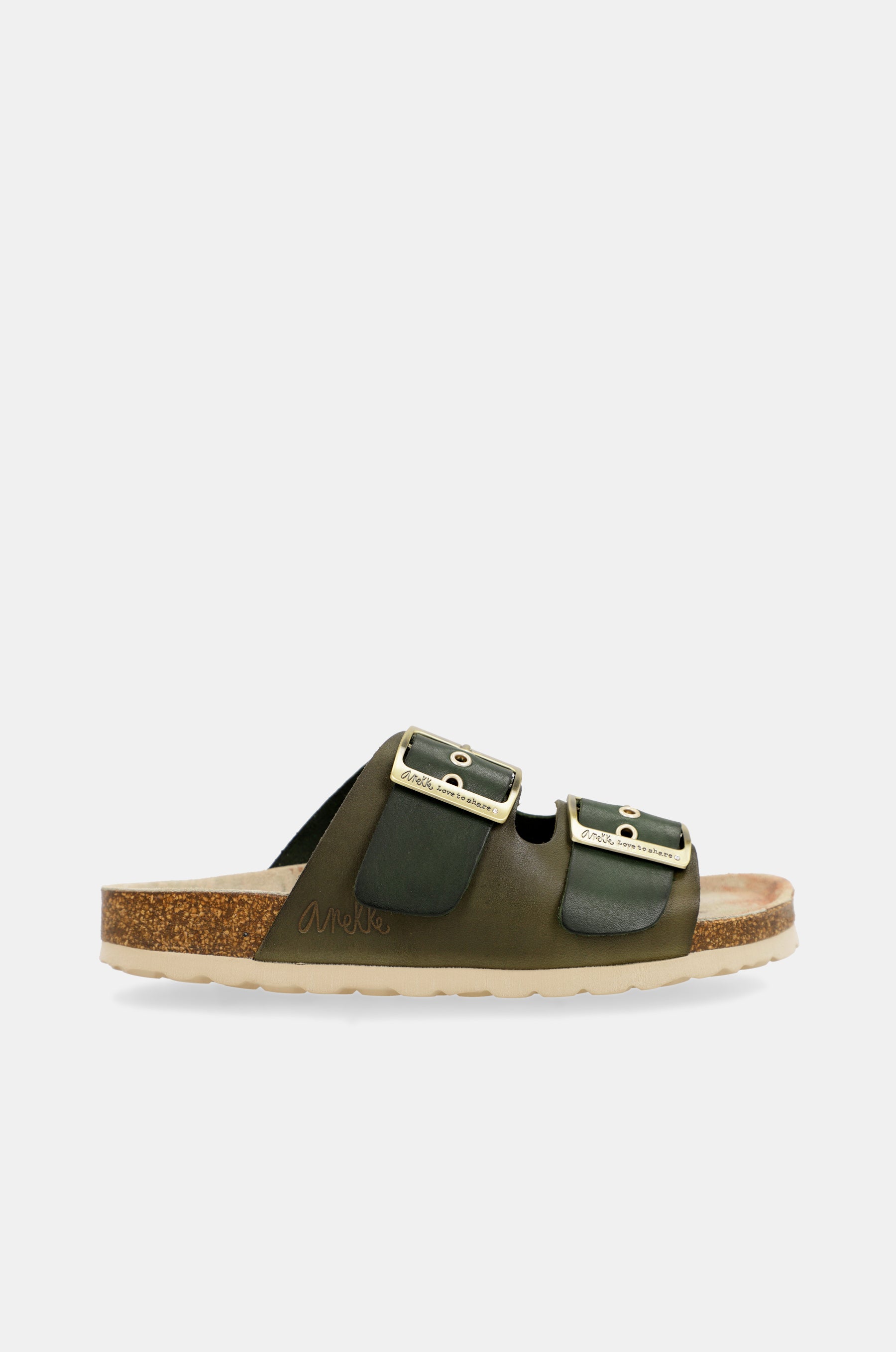 Sandalias bio de mujer verdes Amazonia