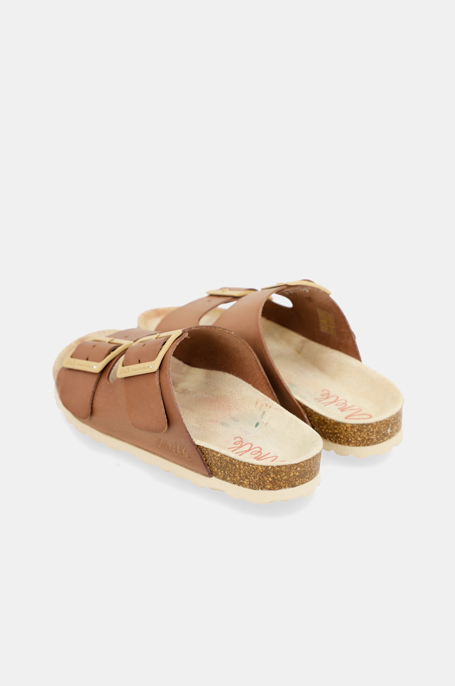 Amazonia hellbraune Bio-Sandalen für Damen